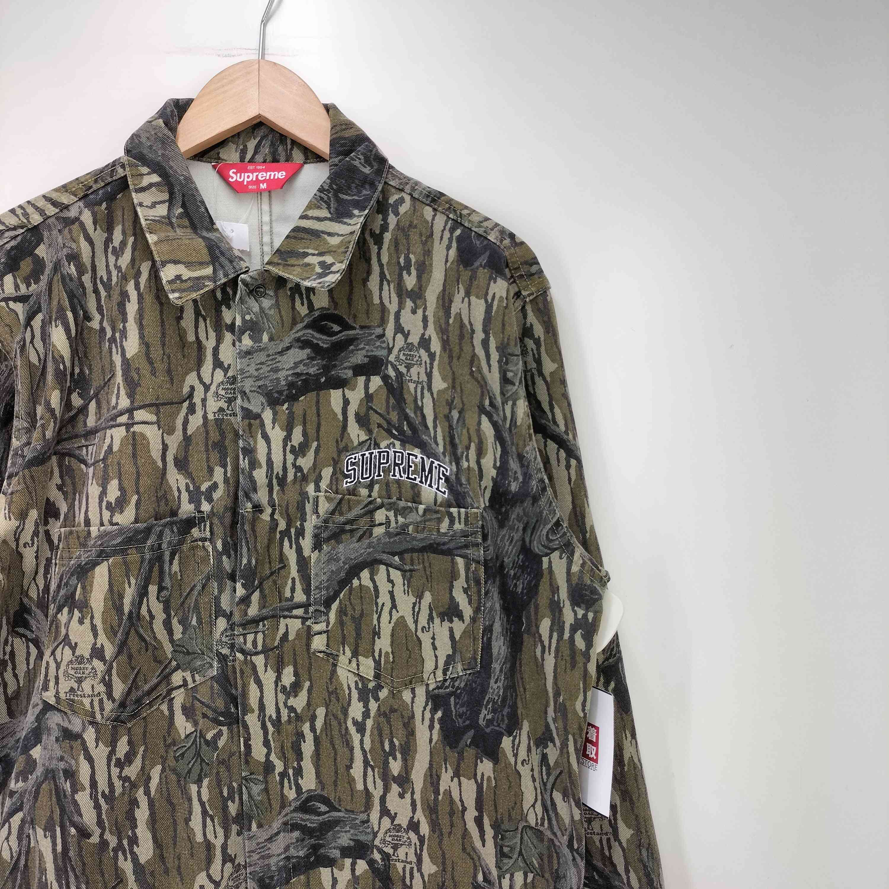 シュプリーム Supreme 18AW COVERALLS MOSSY OAK CAMO メンズ M