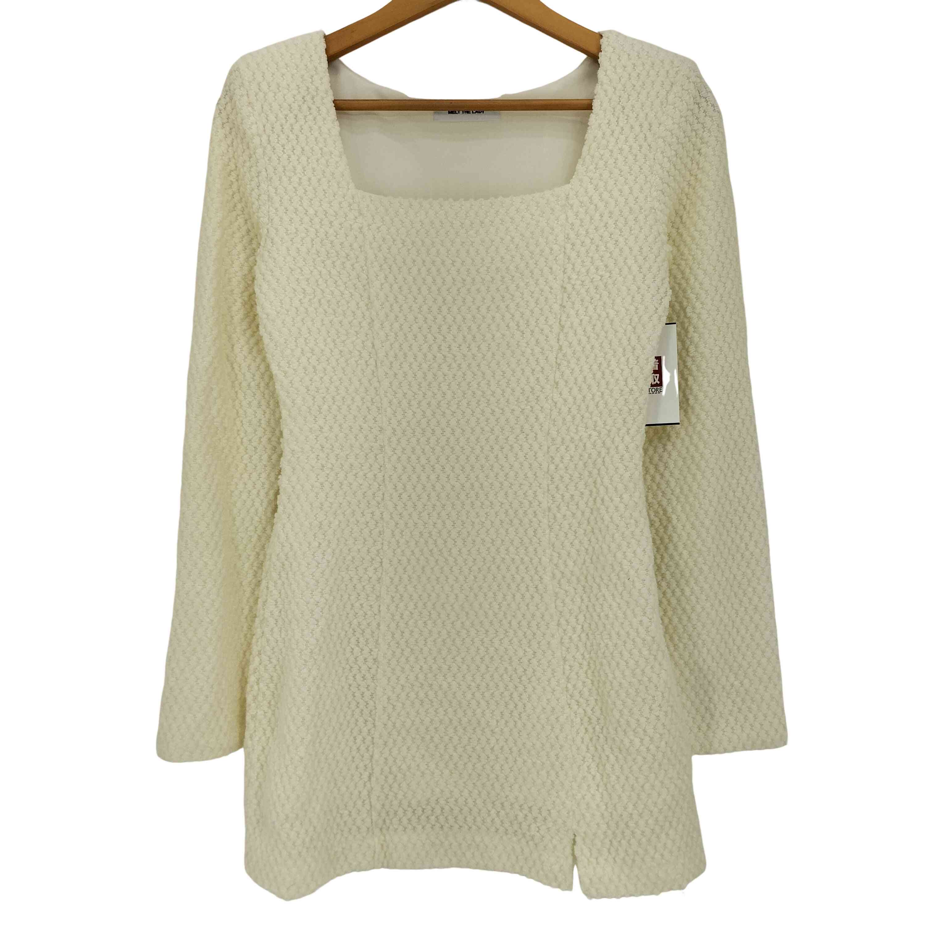 メルトザレディ Melt the lady stitch line tops レディース