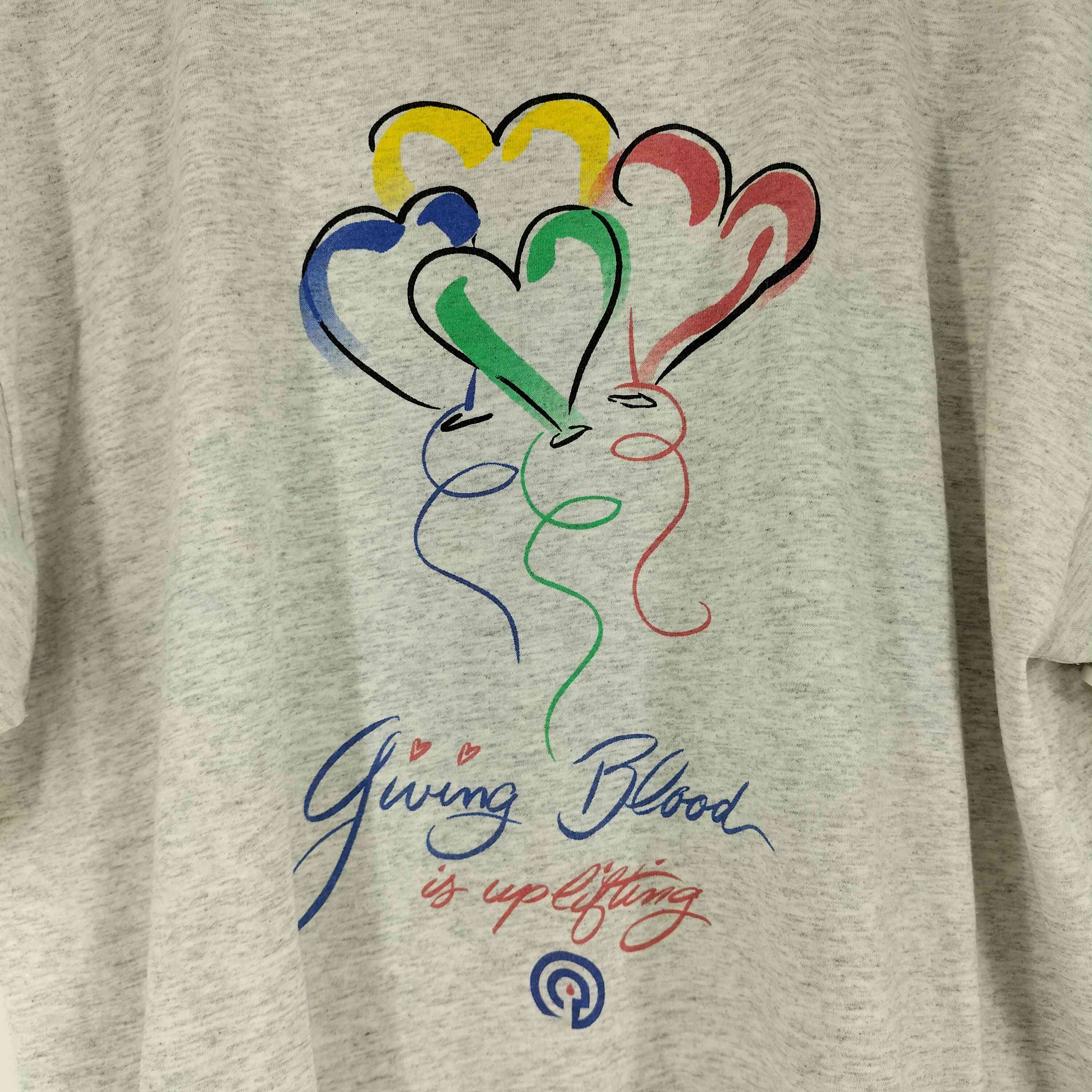 Hanes(ヘインズ) 90S USA製 両面プリント Tシャツ シングルステッチ メンズ import：L 【中古】【ブランド古着バズストア】 ヘインズ Hanes 90S シングルステッチ プリント S/S Tシャツ メンズ