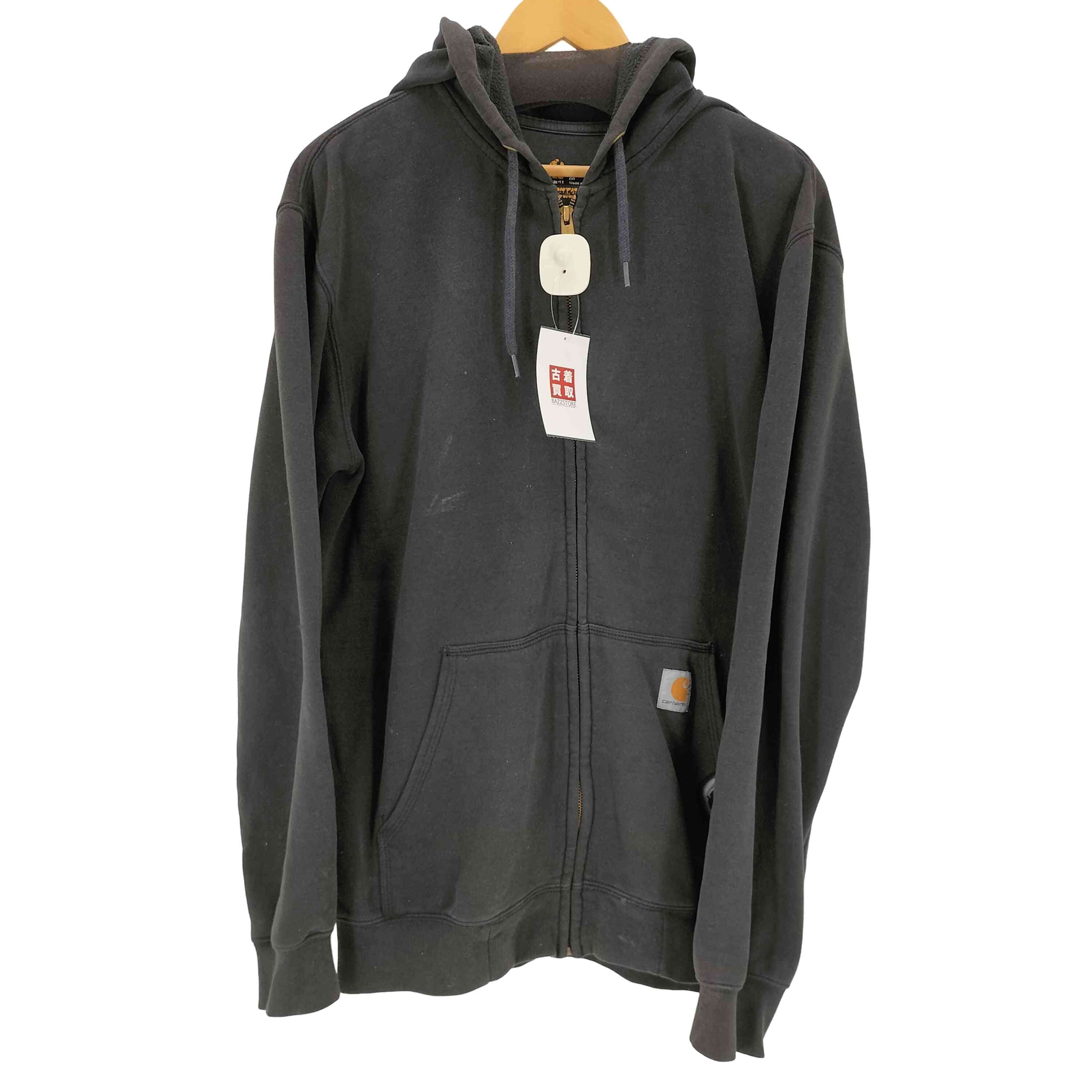 【Carhartt】メキシコ製裏サーマルジップアップパーカー　厚手M（XL相当） Carhartt】メキシコ製裏サーマルジップアップパーカー 厚手M（XL