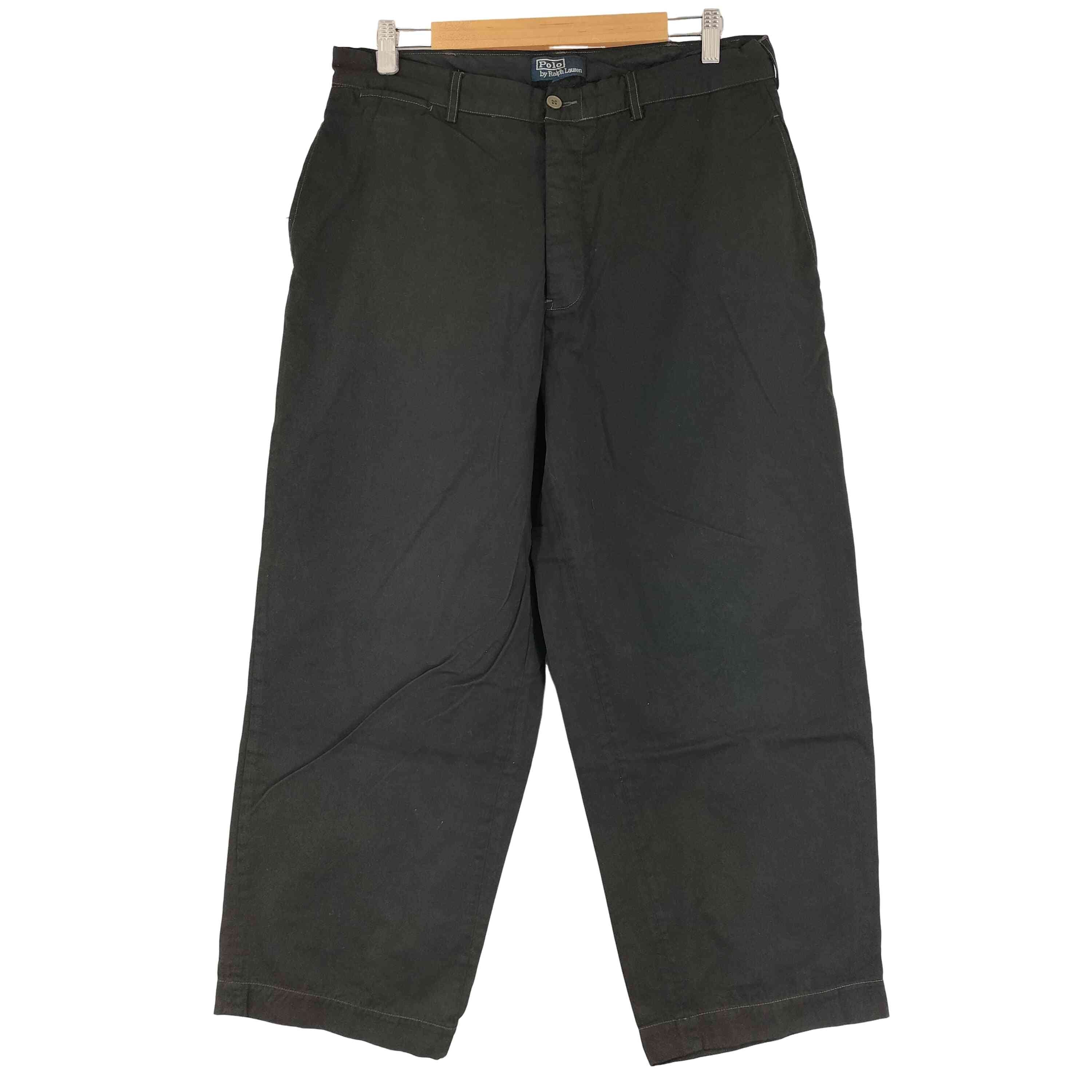 Ralph Lauren　黒染め　チノパン　ANDREWPANTS USA製 Ralph Lauren 黒染め チノパン ANDREWPANTS