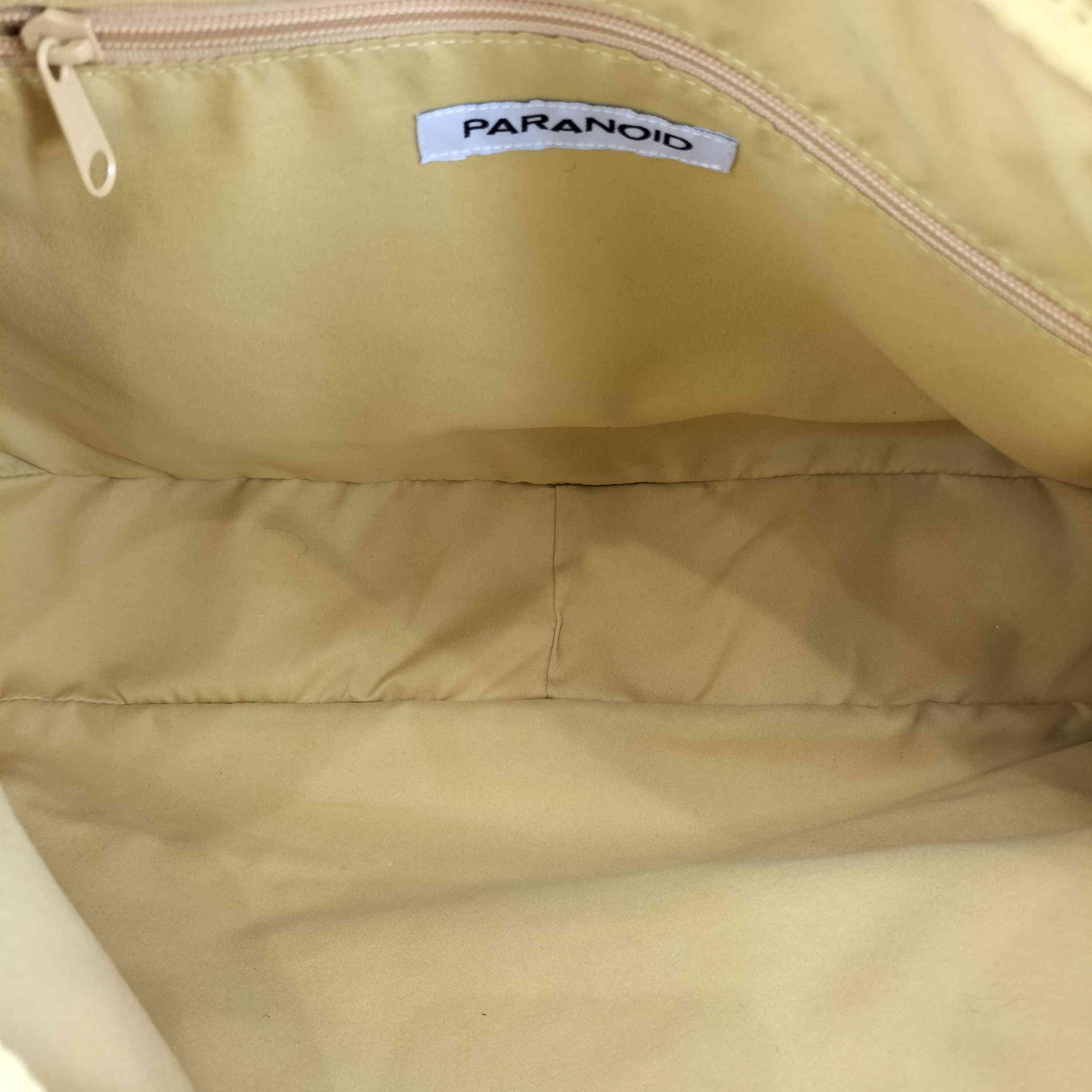 パラノイド PARANOID 25SS LEATHER PIPNG SHOULDER BAG メンズ