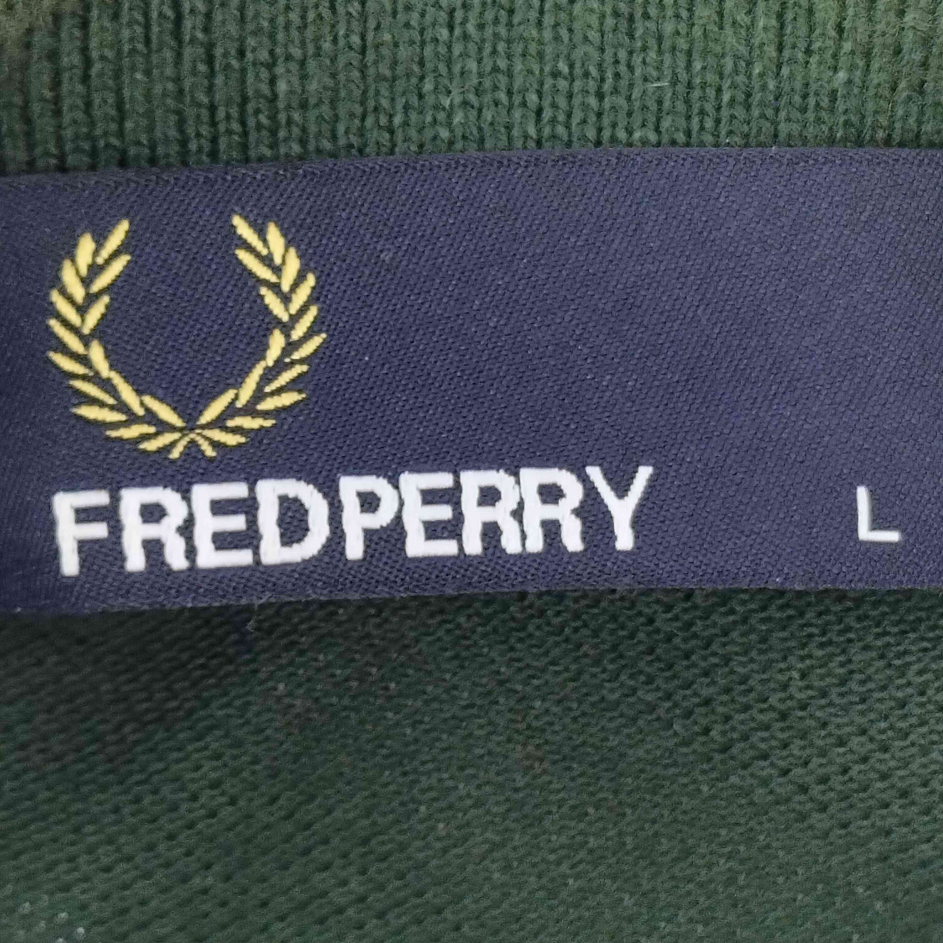 【完売モデル】　FRED PERRY フレッドペリー　ポロシャツ　刺繍ロゴ　美品 フレッドペリー FRED PERRY ロゴ刺繍 S/S ポロシャツ メンズ JPN