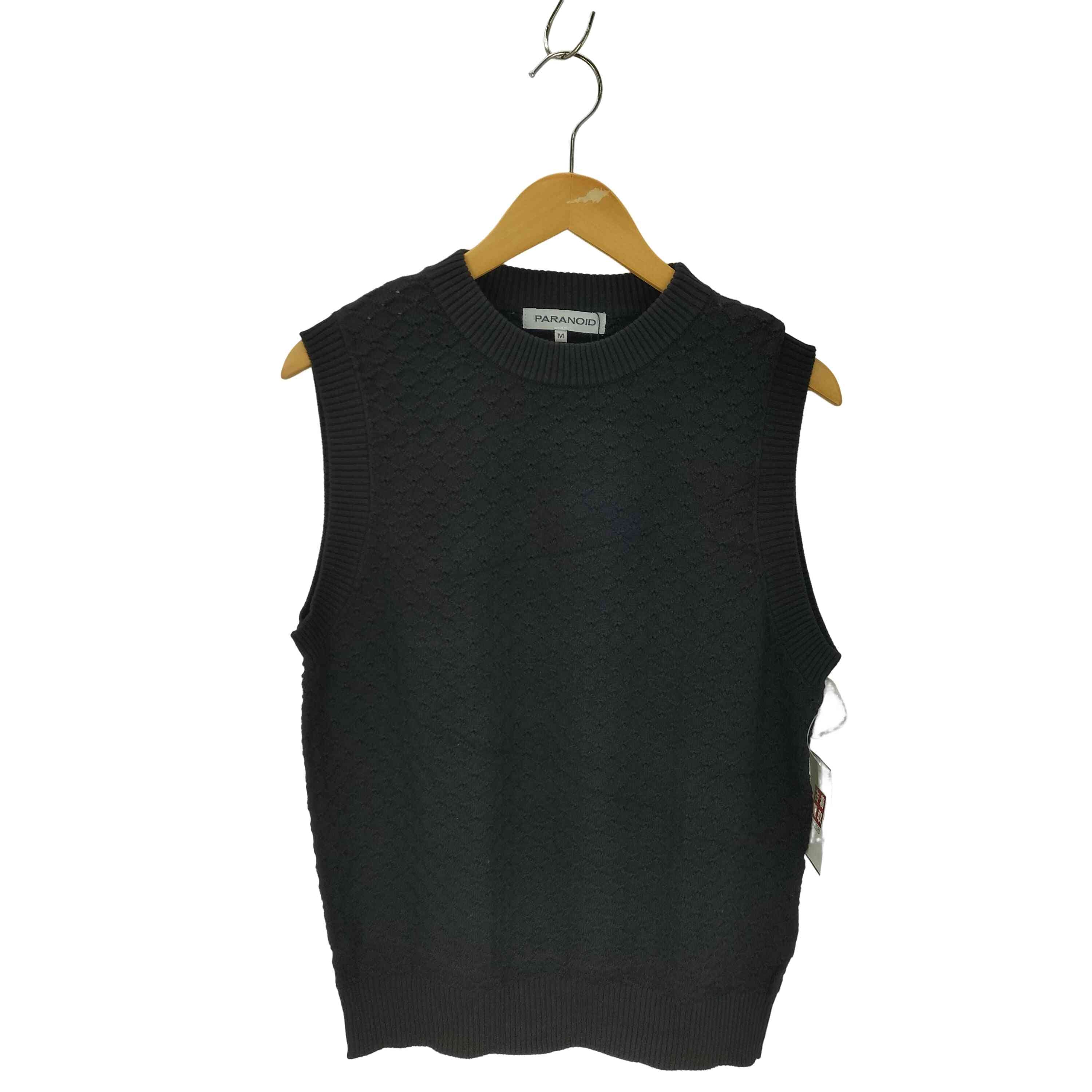 PARANOID(パラノイド) 24SS KNIT VEST クロップド ニットベスト レディース JPN 中古 古着 0103 パラノイド PARANOID 24SS KNIT VEST クロップド ニットベスト