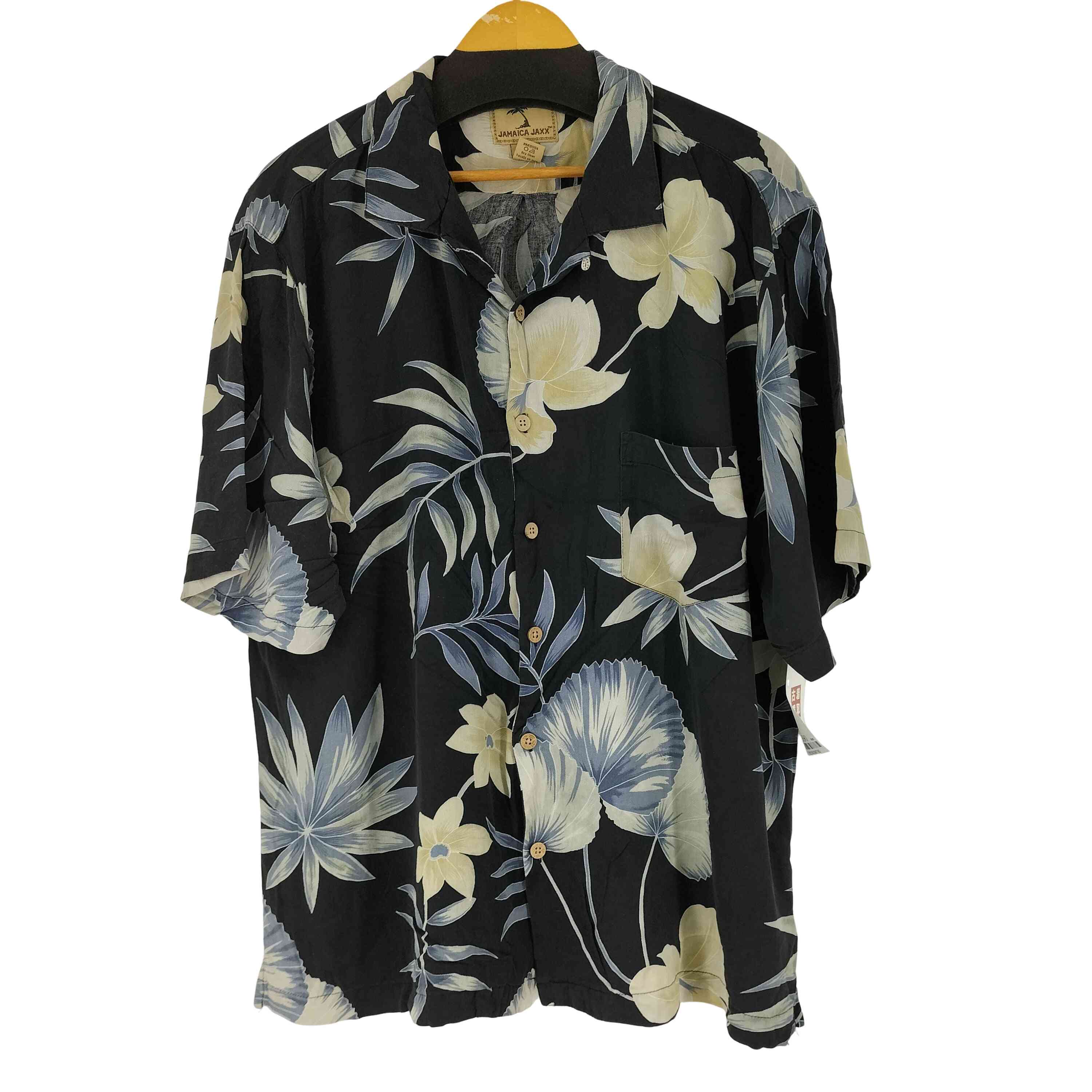 ジャマイカジャックス JAMAICA JAXX シルク100 総柄 S/S アロハシャツ 