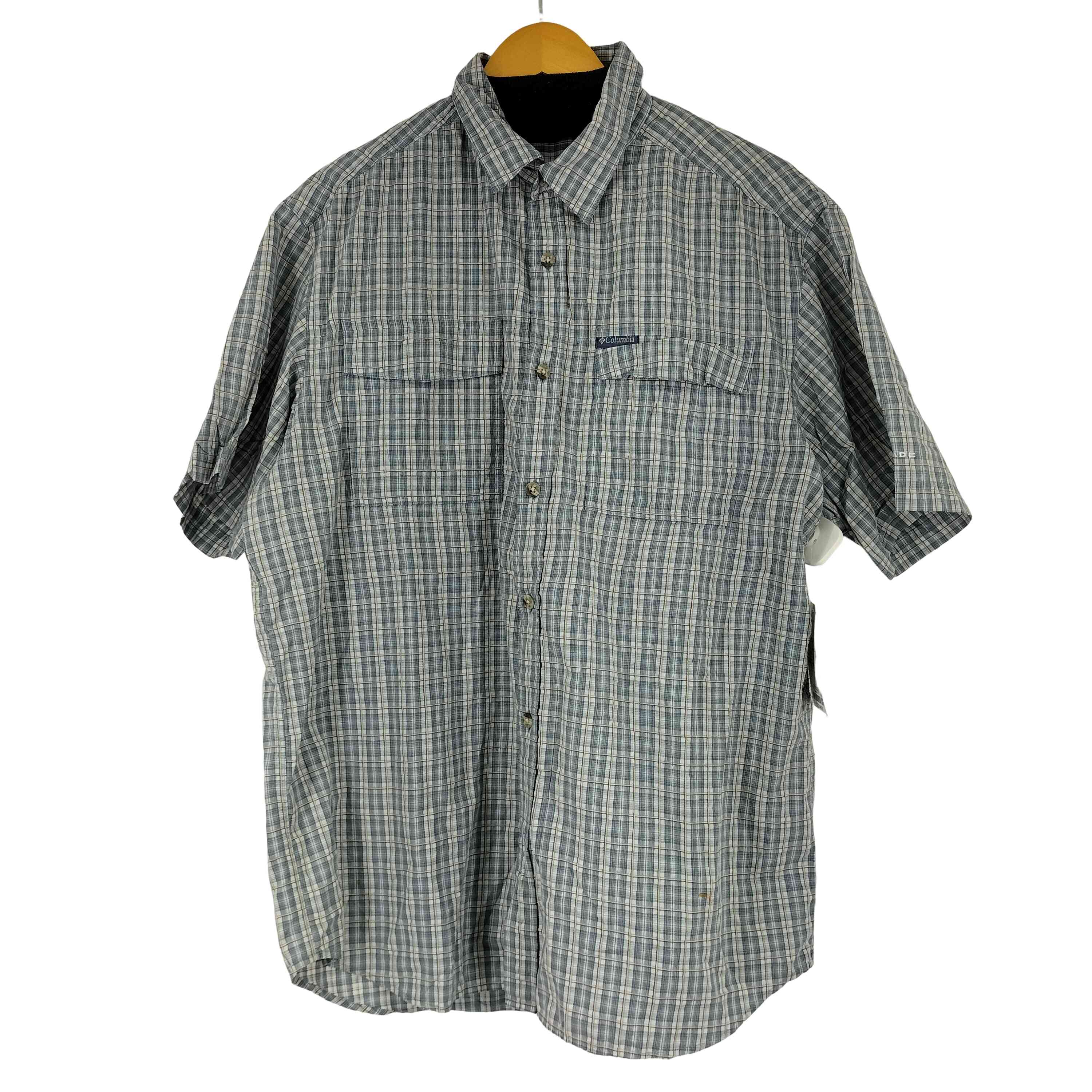 【ビンテージ】90s コロンビア シルク100% 刺繍 炭黒 開襟シャツ L 90s open collar silk shirt | sui & shara