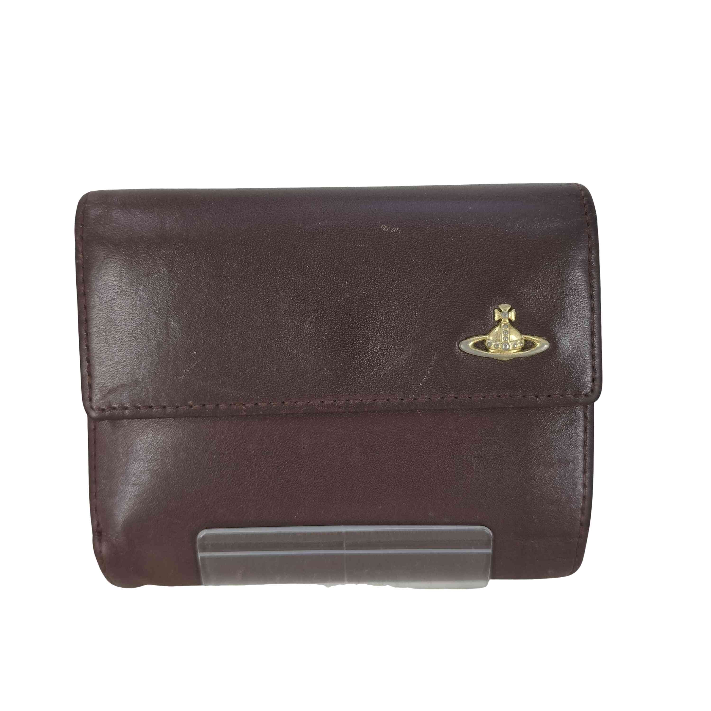 Vivienne westwood オーブロゴ　折り財布　ガマ口　オーブロゴ Vivienne westwood オーブロゴ 折り財布 がま口 シルバーオーブ