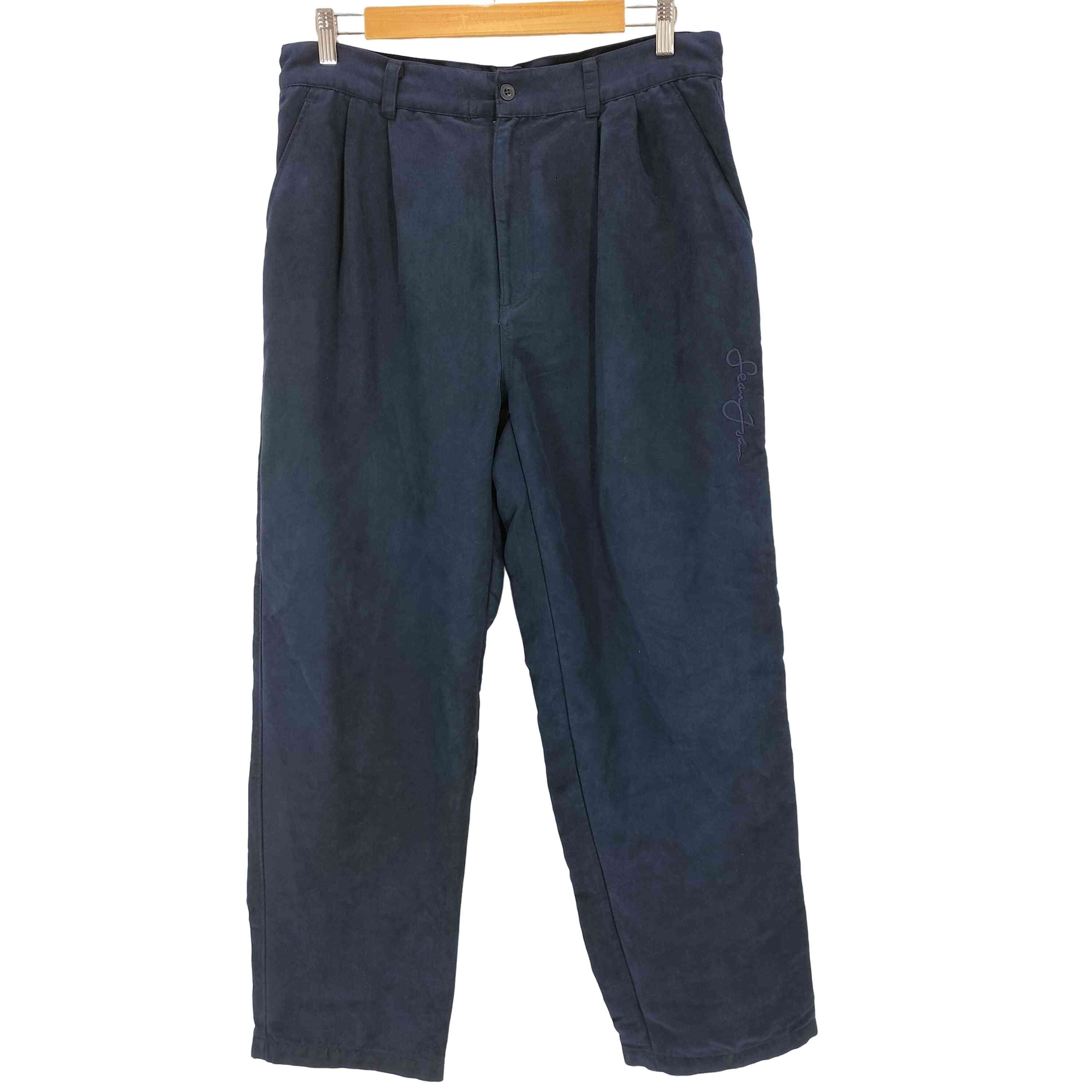 ショーンジョン Sean john ロゴ刺繍 ワイドデニムパンツ hiphop Bboy