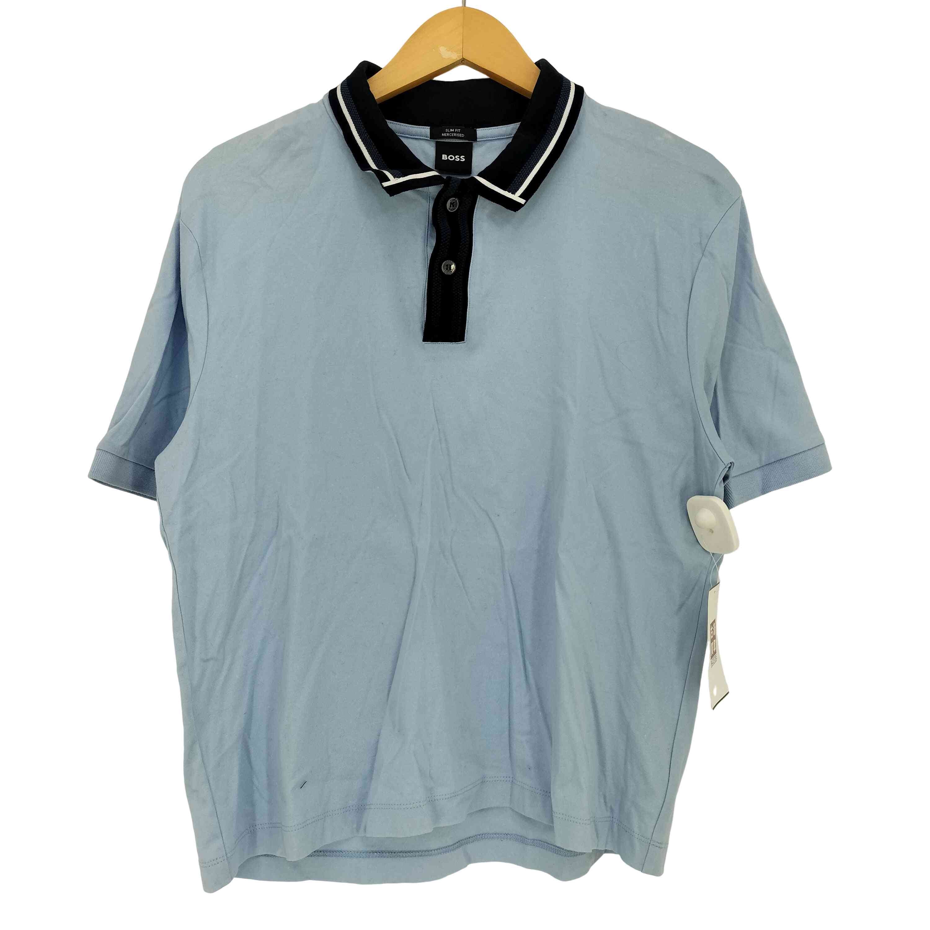 ボス　BOSS 新品未使用　ネイビー　ハーフジップ　ニットポロ　Lサイズ. 楽天市場】hugo boss ハーフジップの通販