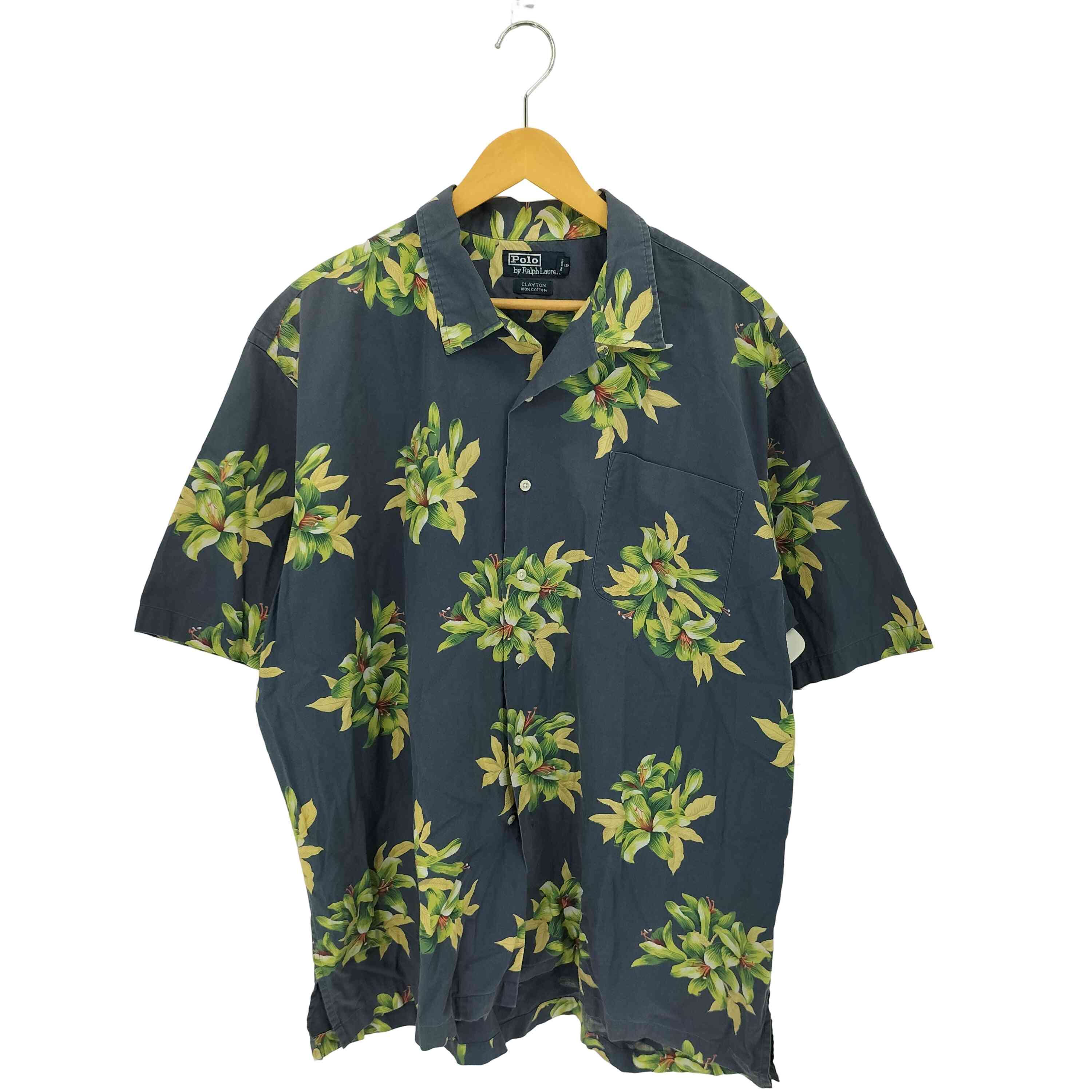 ポロバイラルフローレン　アロハ　クレイトン　美品 ポロバイラルフローレン Polo by RALPH LAUREN 90s CLAYTON
