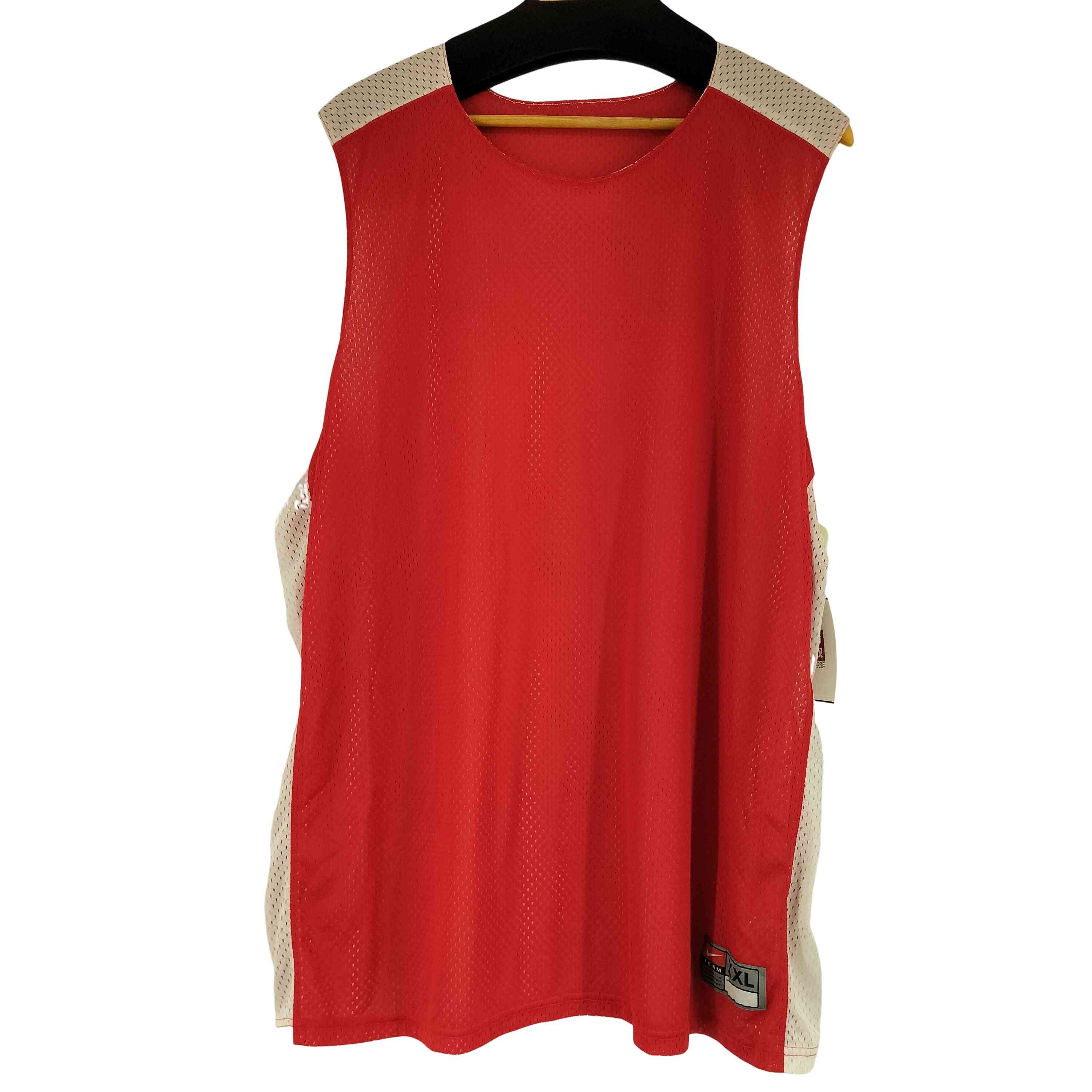 NIKE/ナイキ/リバーシブル/メッシュタンクトップ/紺×白 NIKE タンクトップ リバーシブル メンズ3XL 紺×白 ナイキ バスケ