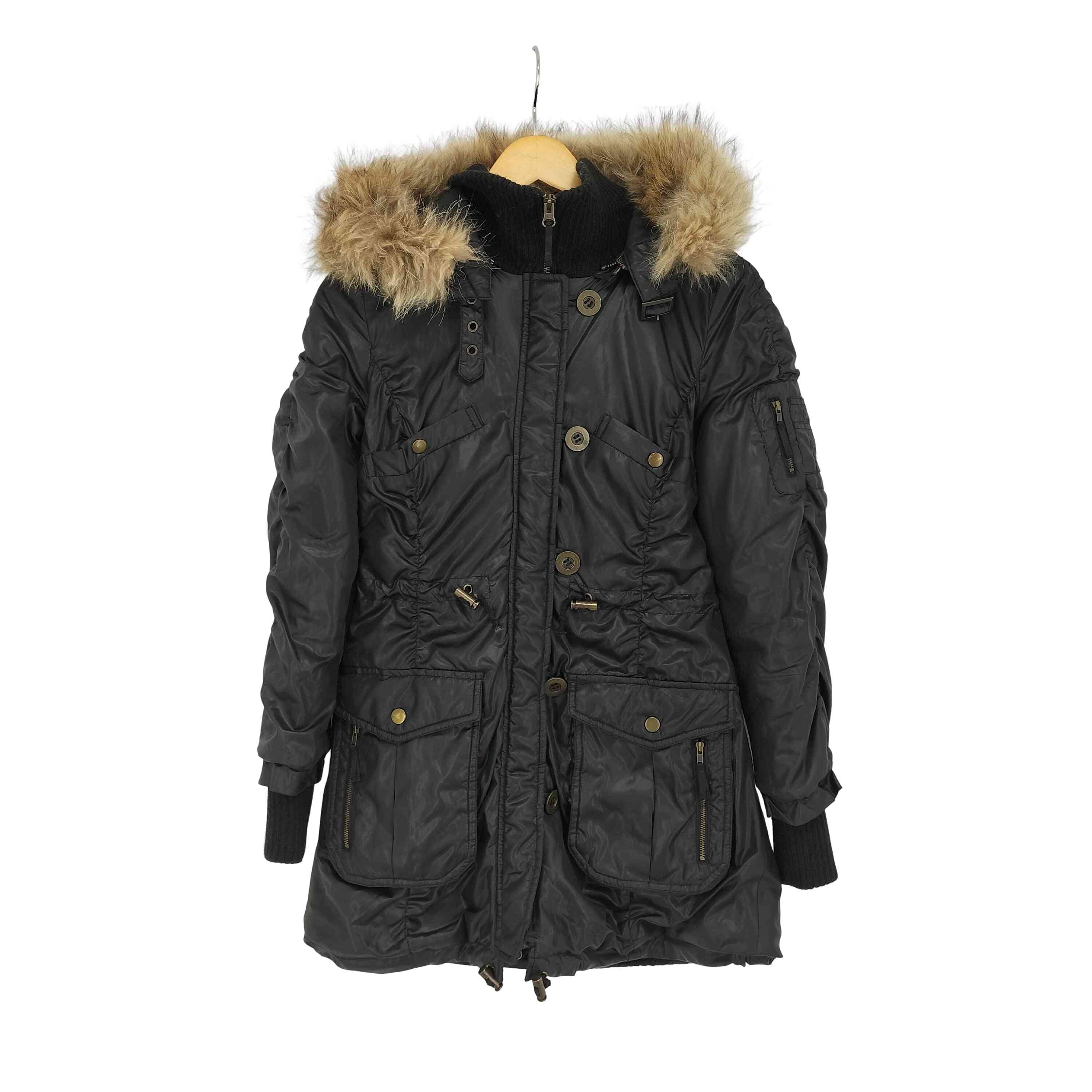 TORNADO MART FEMME(トルネードマートファム) ファー付きモッズコート