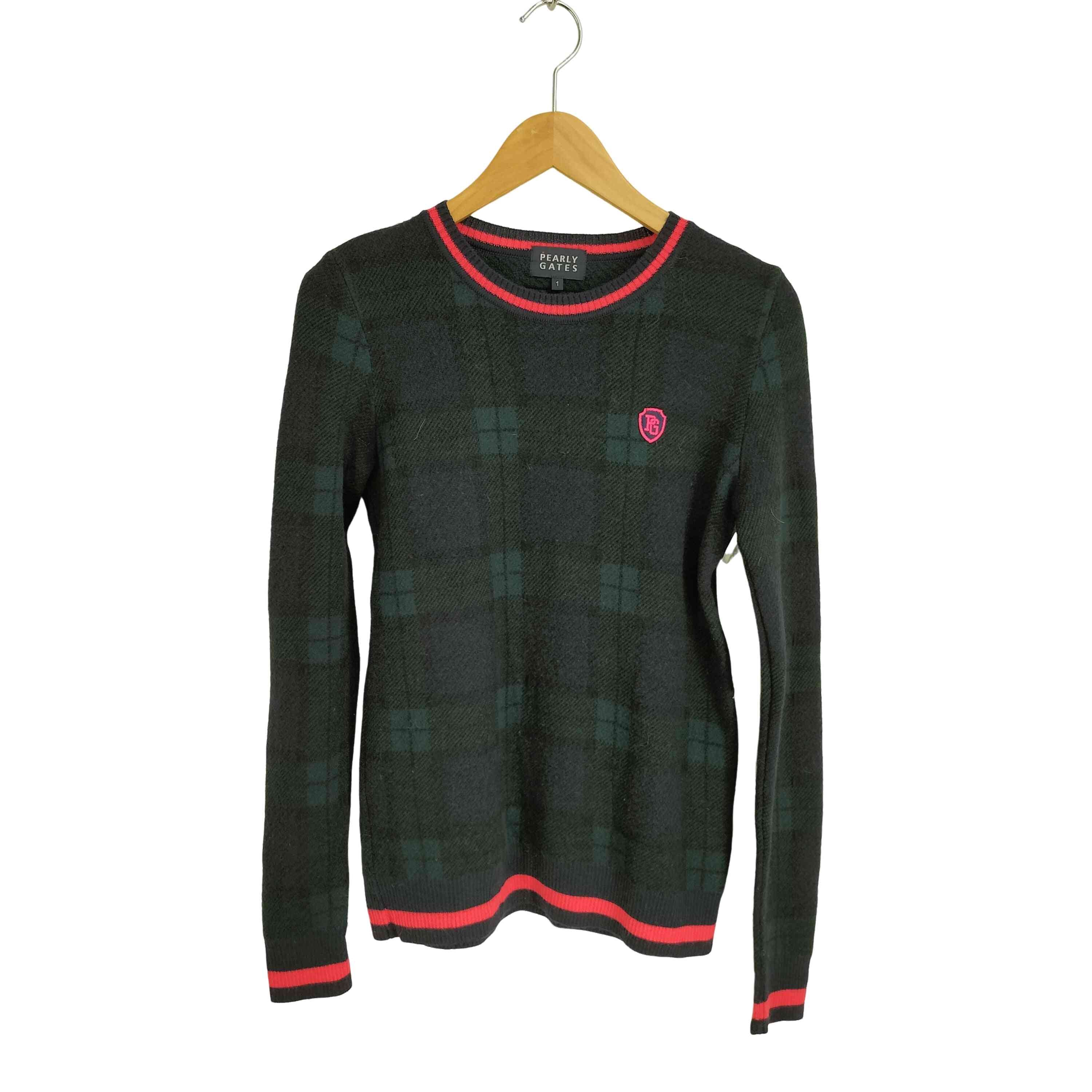パーリーゲイツ PEARLY GATES 24年モデル ジャカードクルーネック