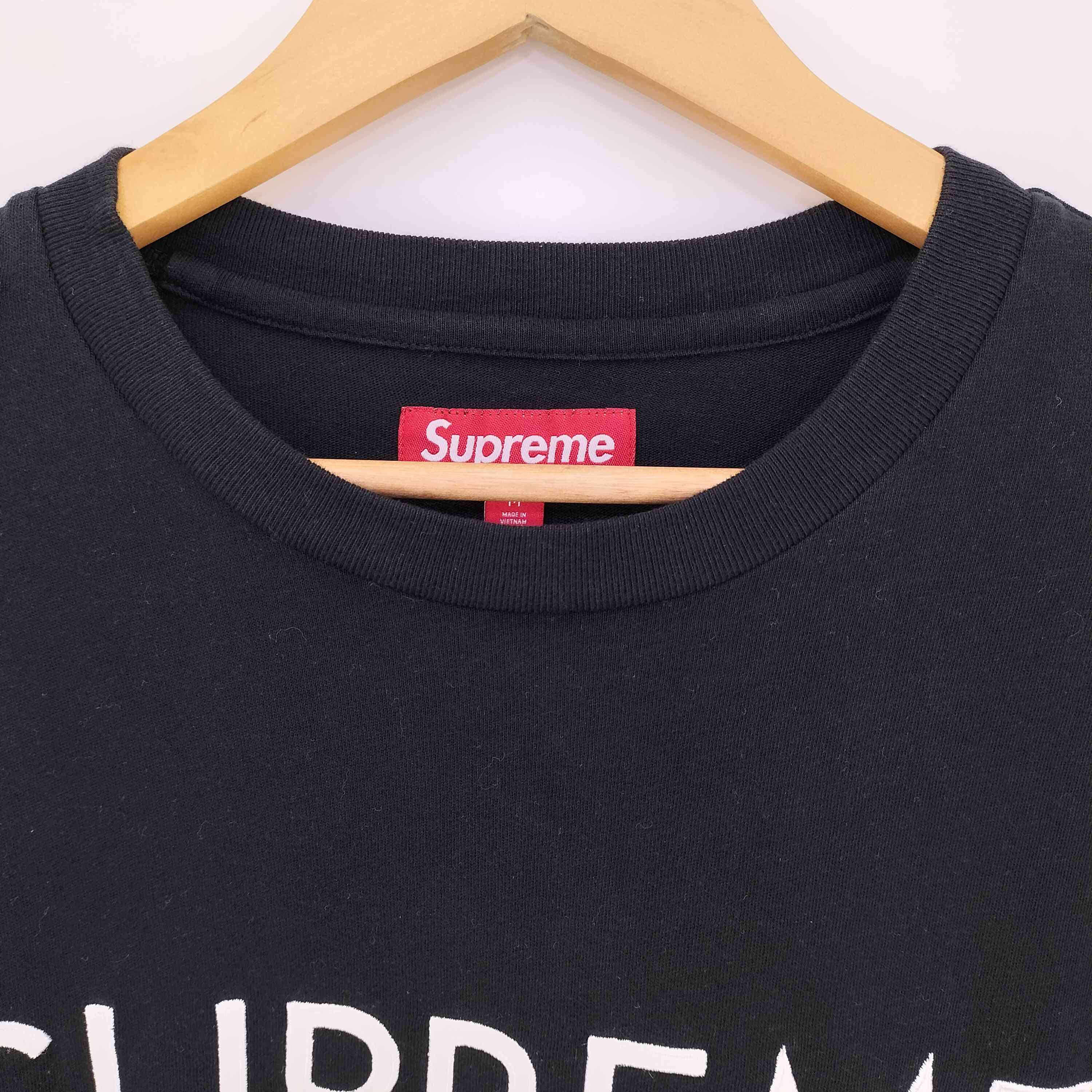 SALE【25ss】Supreme Capital S/S Top M Supreme 25SS Capital S Top Logo Embroidered T-shirt Men's M Used