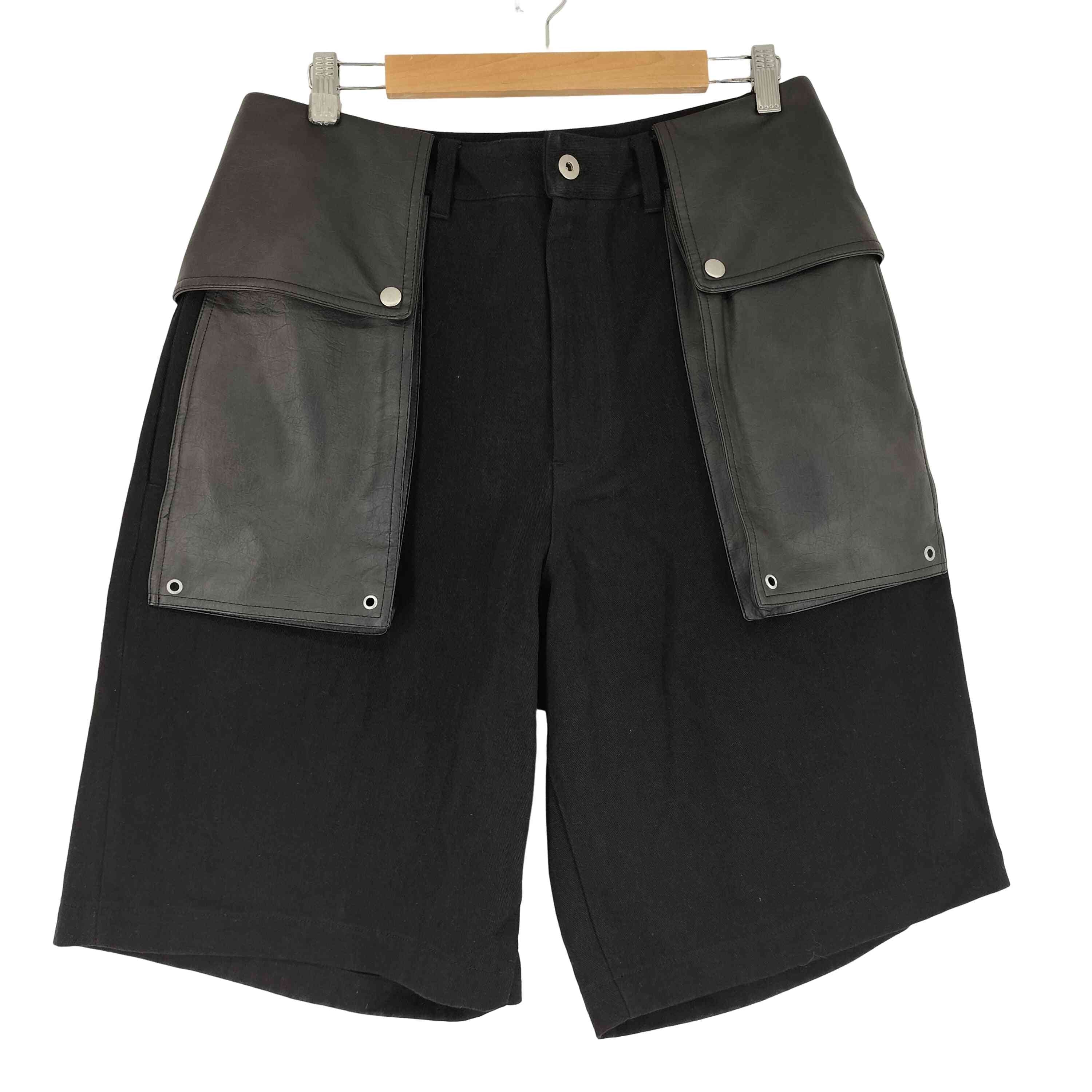 Jent Louis Leather Pocket Baggy Shorts メンズ JPN：L