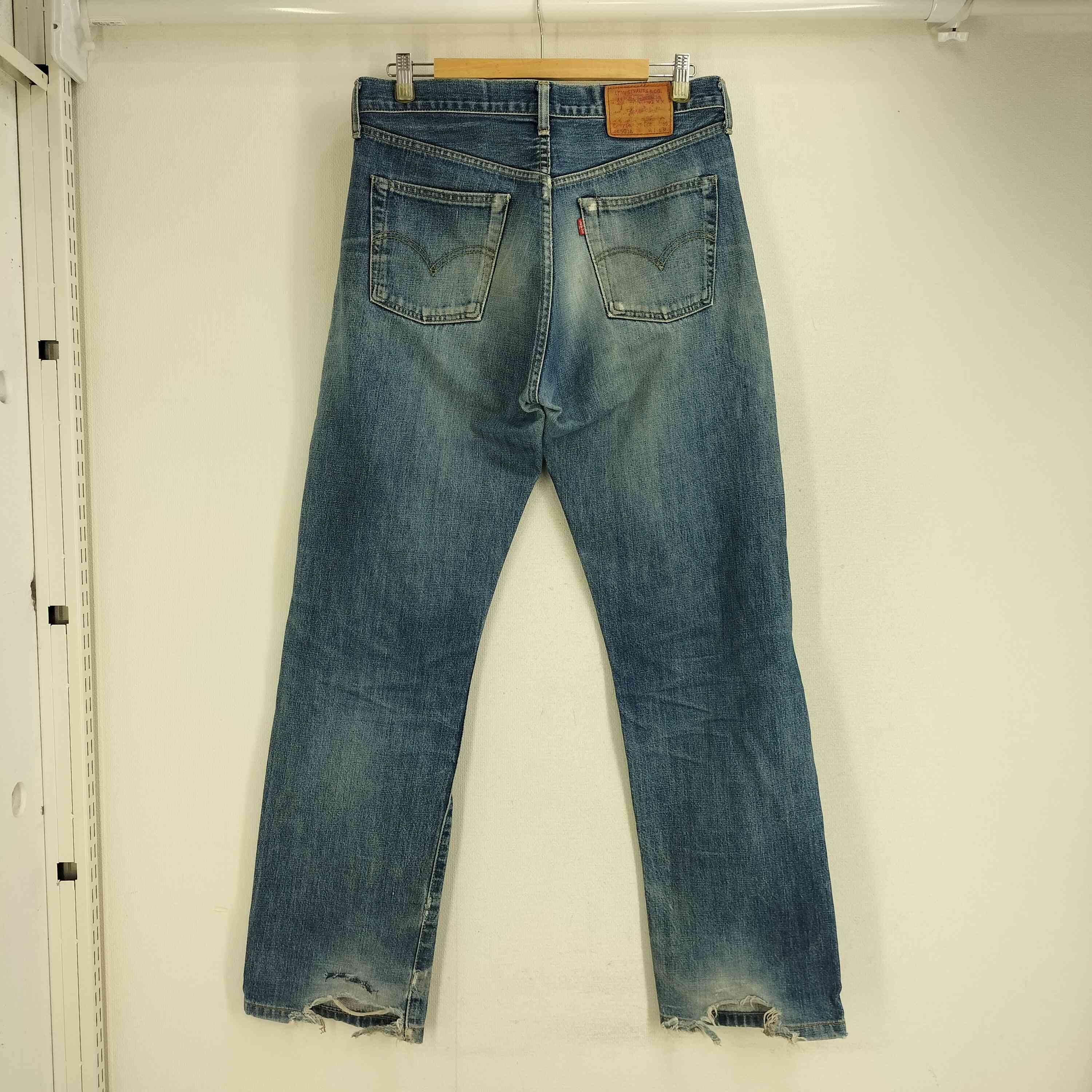 一点モノ！ リーバイス503BXX ストレートデニム 赤耳 ビッグE W29 LEVI'S リーバイス 503B XX デニムパンツ W29 ビッグE 赤耳