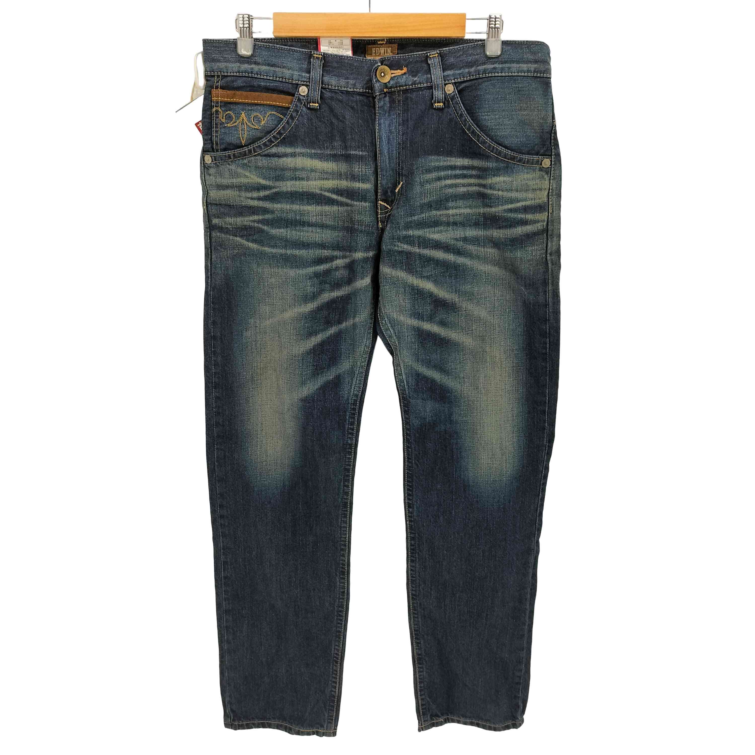 エドウィン EDWIN 503 SLIM BLUE TRIP ストレートデニムパンツ エドウィン EDWIN 503 SLIM BLUE TRIP ストレートデニムパンツ