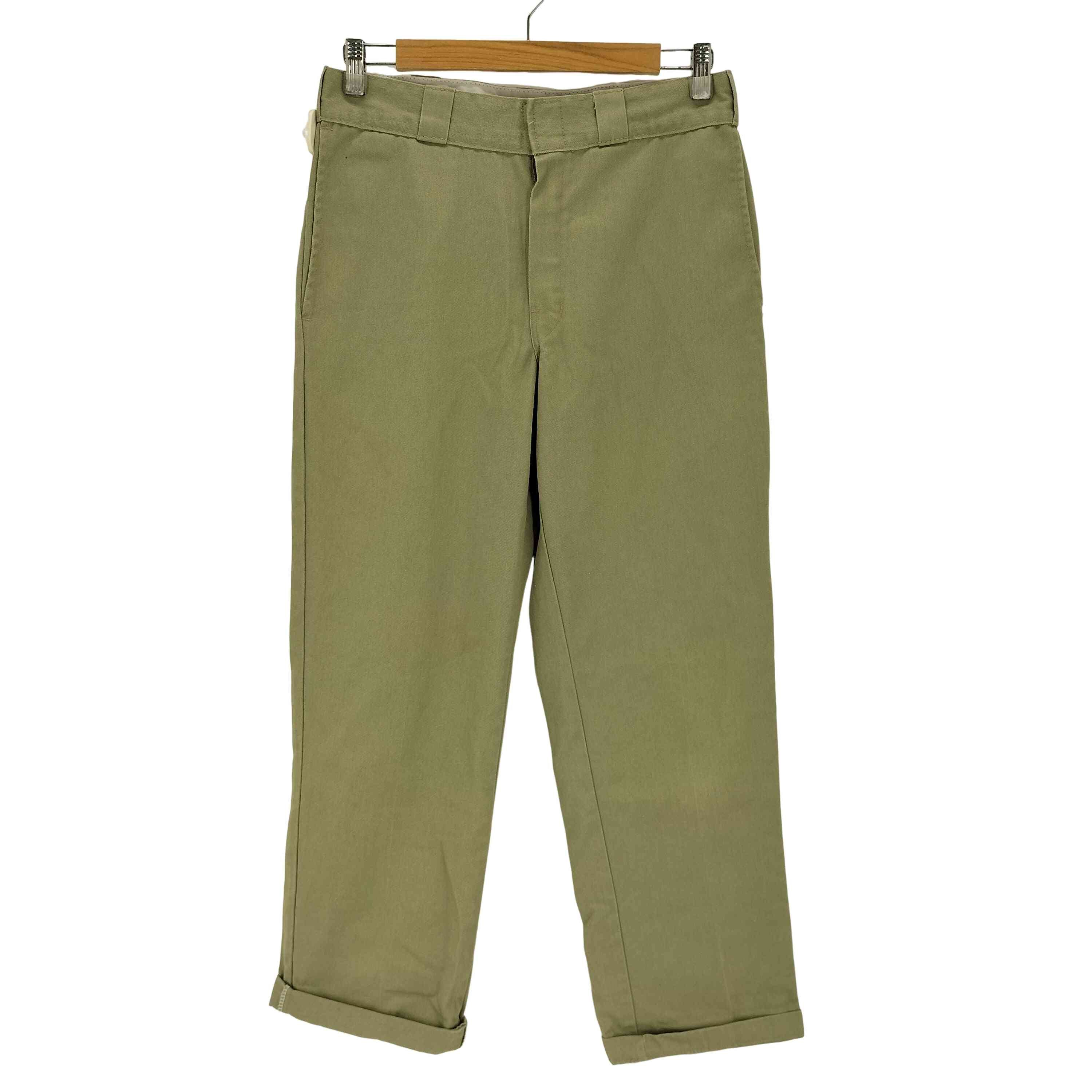 チビタグ　dickies ワークパンツ　USA製　オリーブ　W36 L31 ディッキーズ Dickies 80s 874 ワークパンツ チビタグ USA製