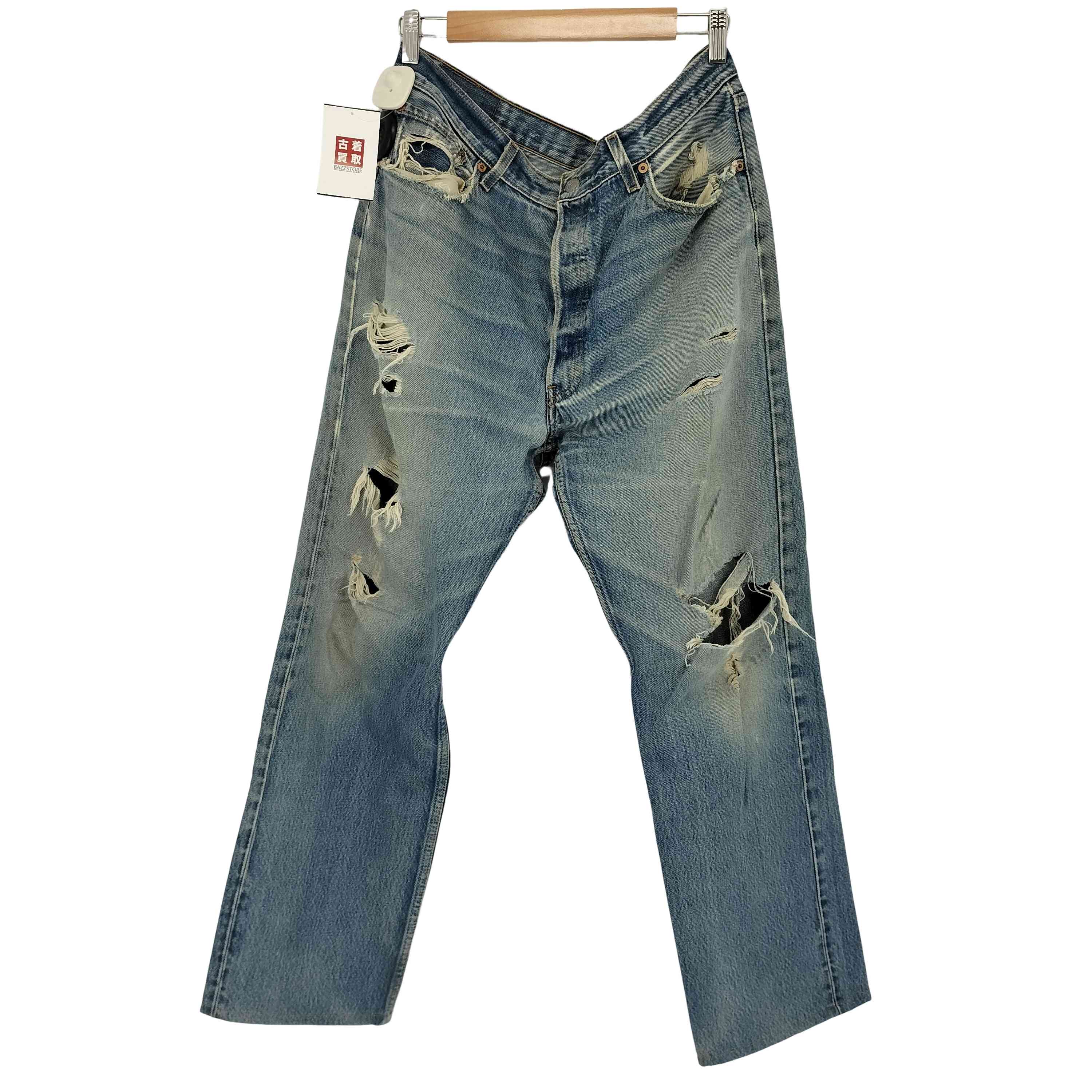 米国製リーバイス501XX ボタン裏555 LEVI'S(リーバイス) 501XX 90s バレンシア製 ボタン裏555デニムパンツ