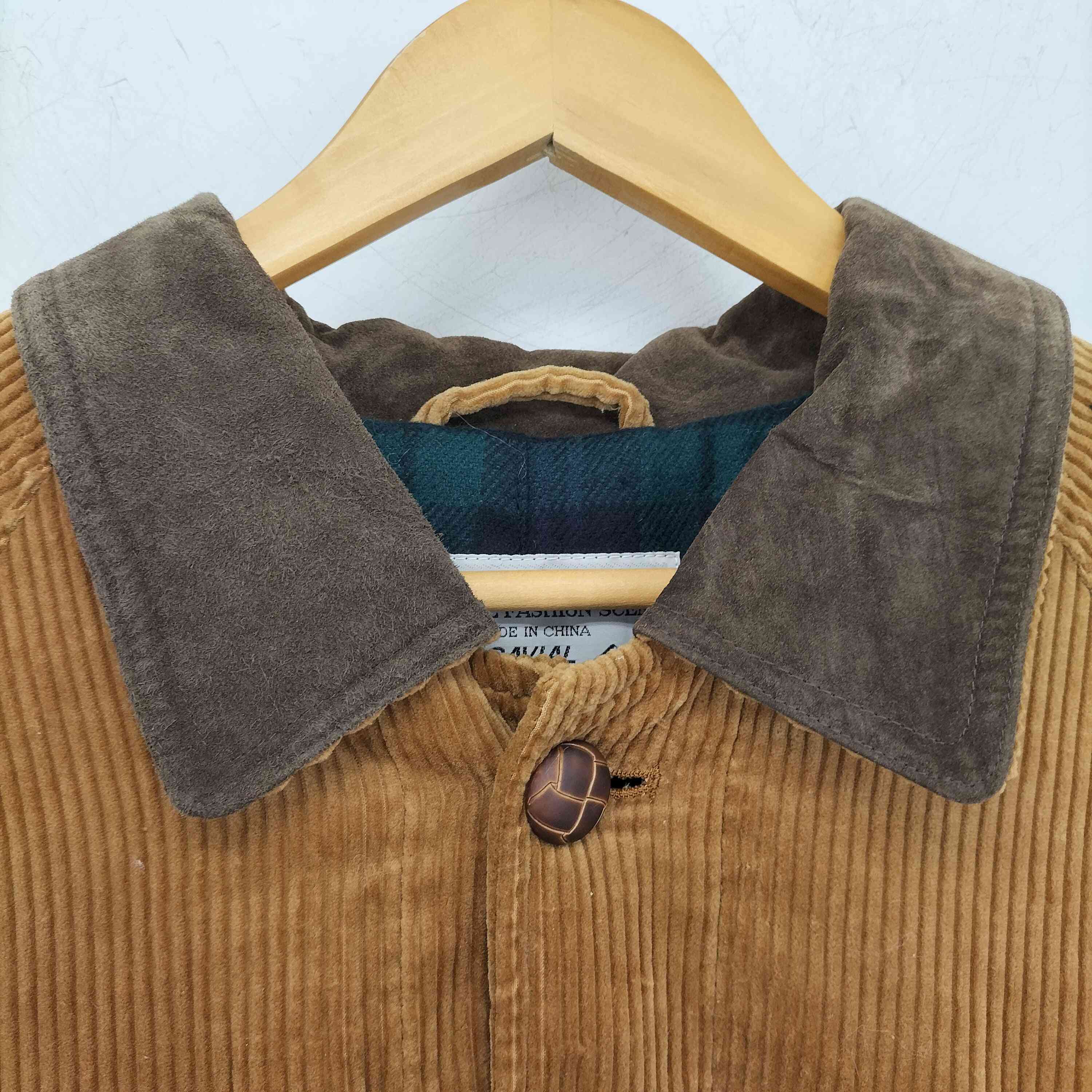 gavial 裏地ブラックウォッチ コーデュロイ ハンティングジャケット