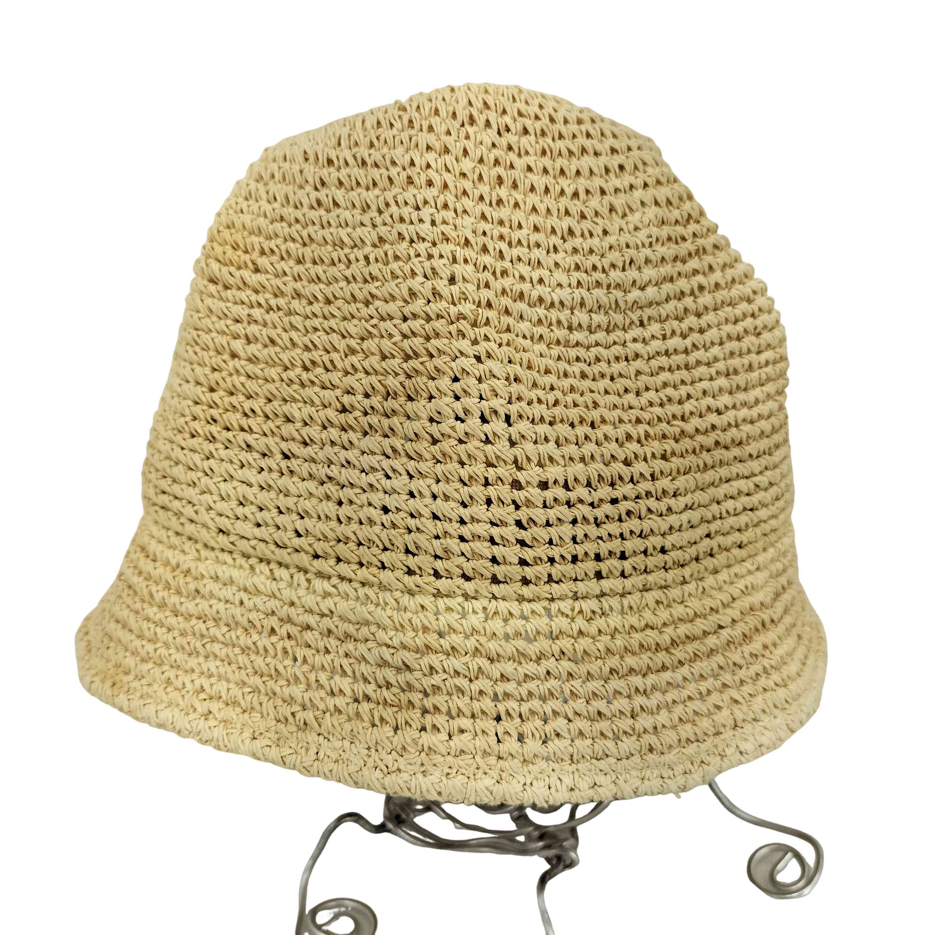 【NOROLL】バケットハットRAFFIA BUCKET HAT NOROLL 
