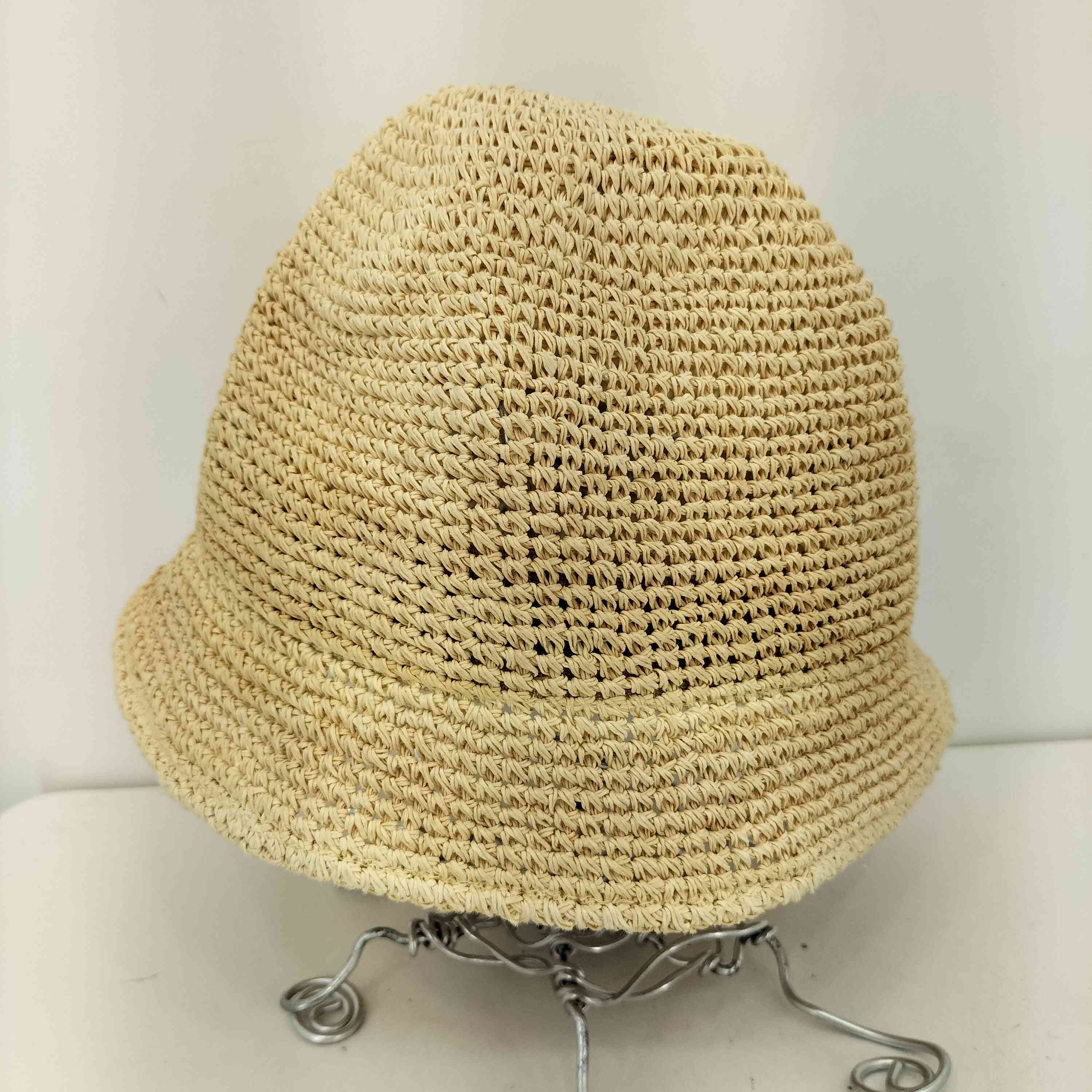 ノーロール NOROLL RAFFIA BUCKET HAT ラフィア バケットハット