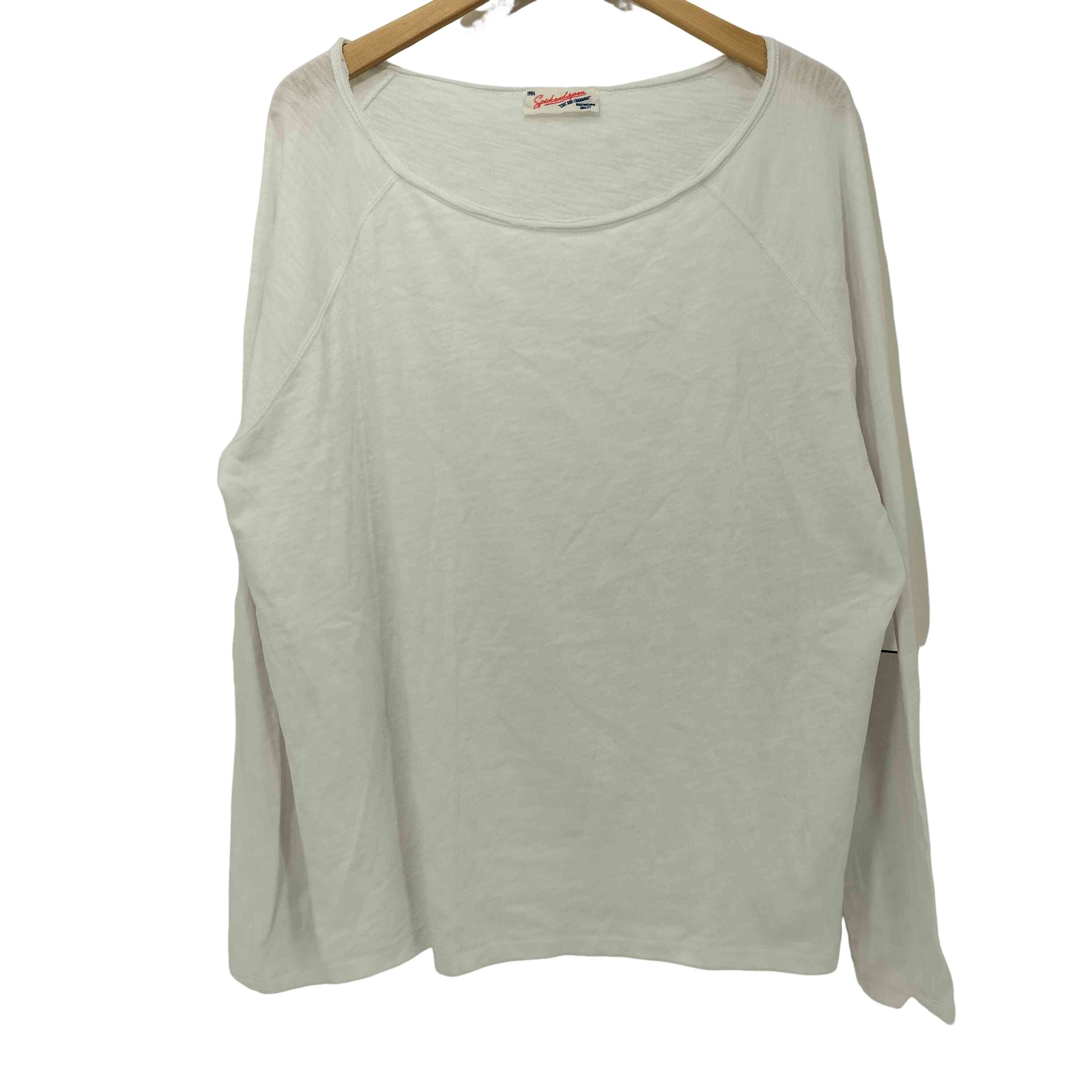 スピックアンドスパン Spick and Span リネン天竺ラグランロンT