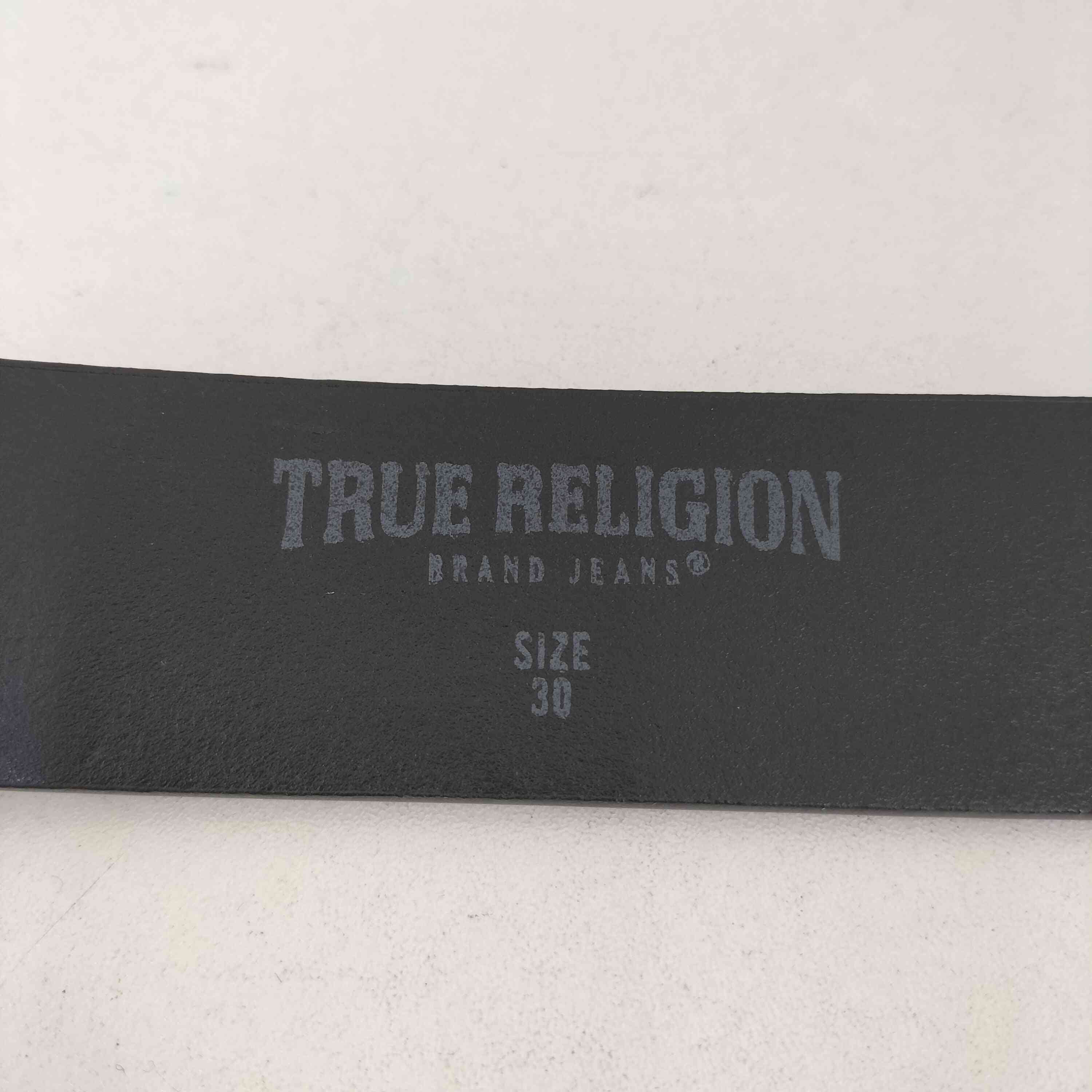 TRUE RELIGION ラインストーン　ブラックベルト TRUE RELIGION ラインストーン ブラックベルト True Religion