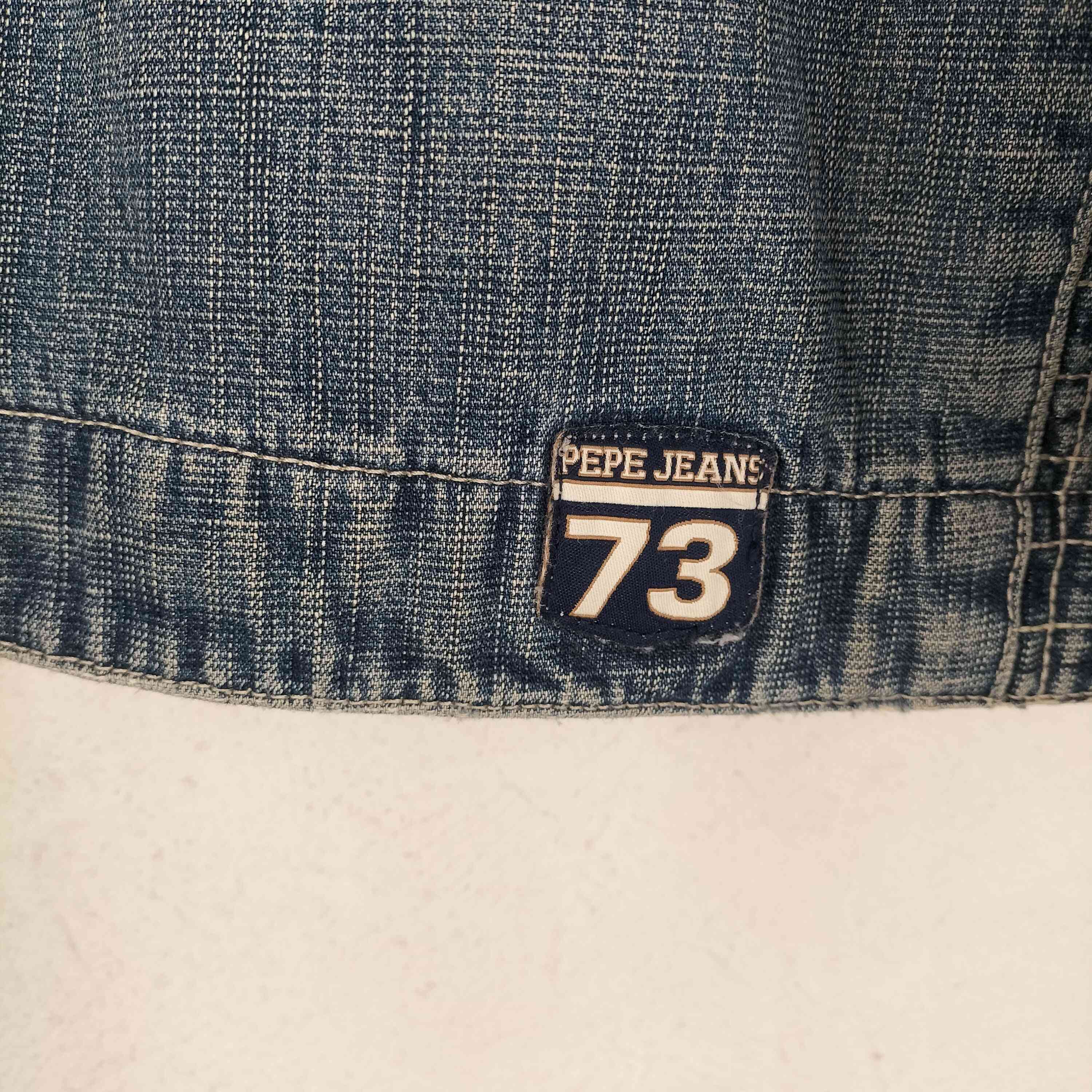 ペペジーンズロンドン PEPE JEANS LONDON ジップフーディーデニム