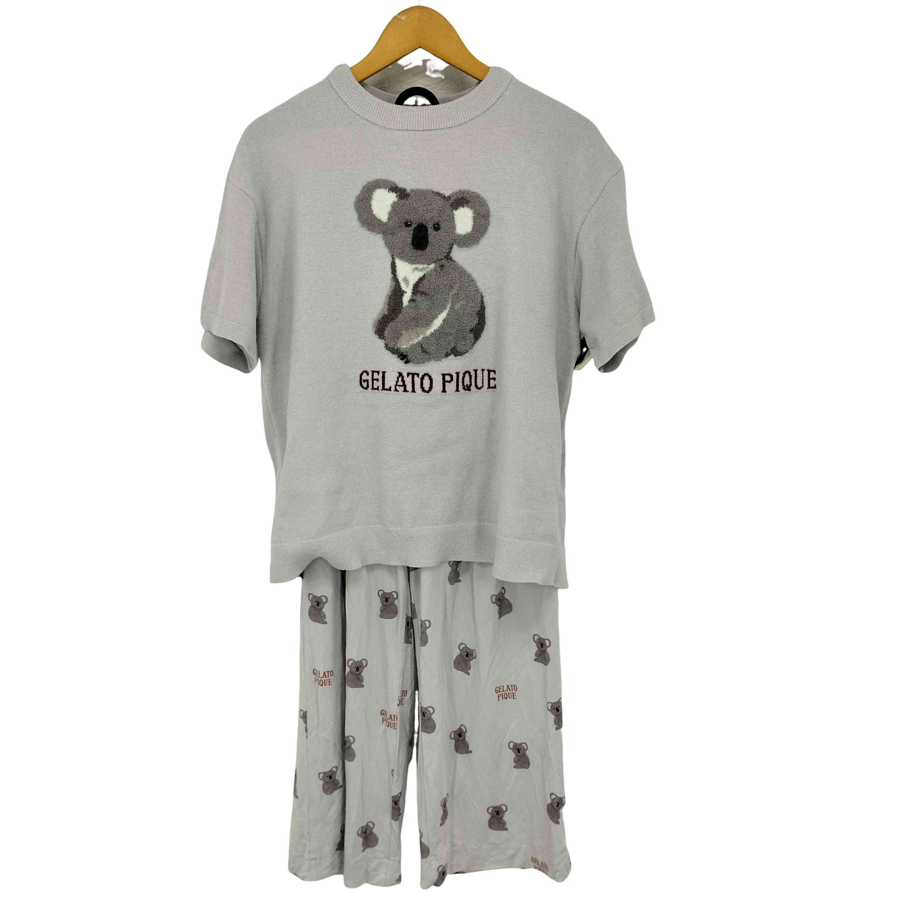 ジェラートピケ gelato pique コアラジャガードプルオーバー コアラ柄