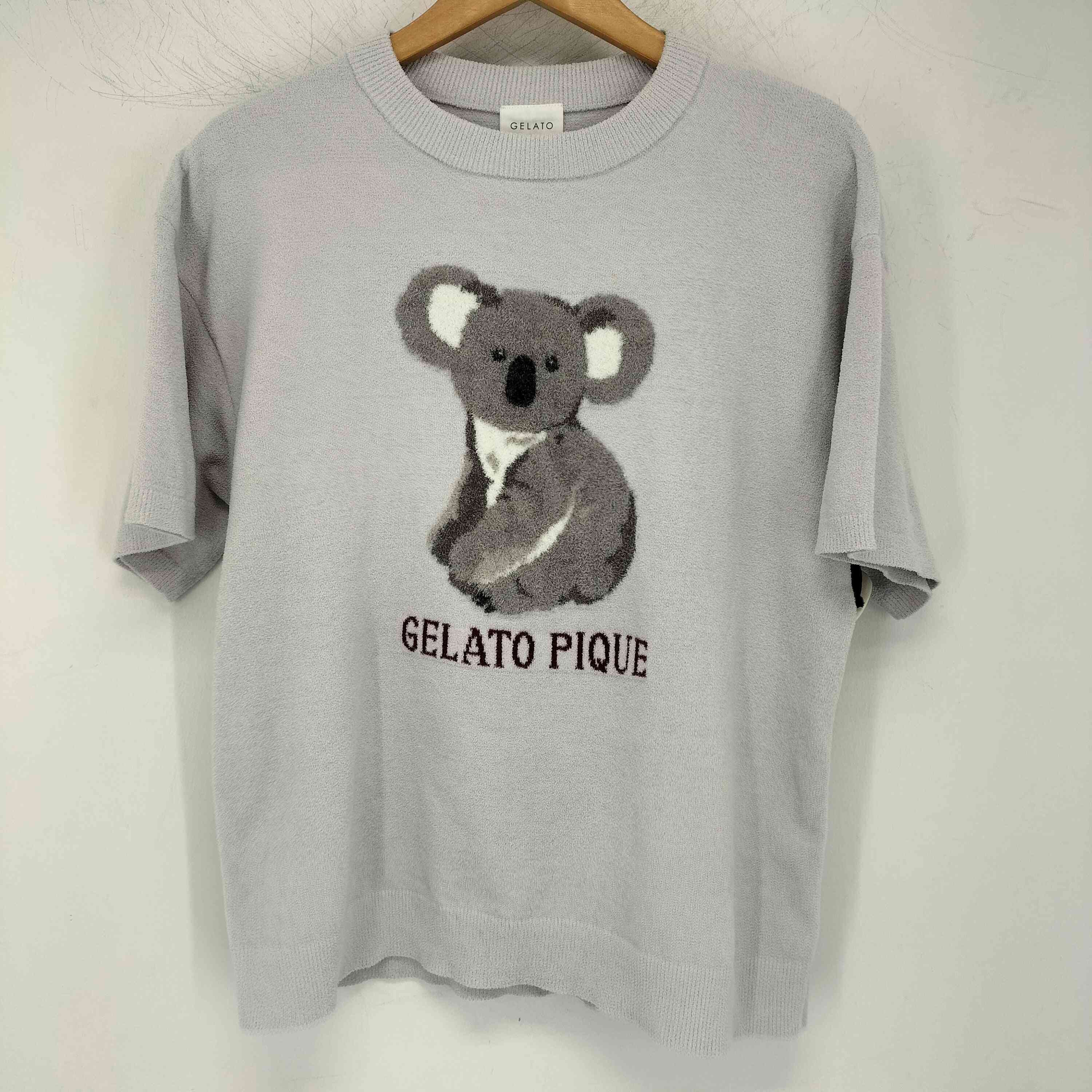 ジェラートピケ gelato pique コアラジャガードプルオーバー コアラ柄