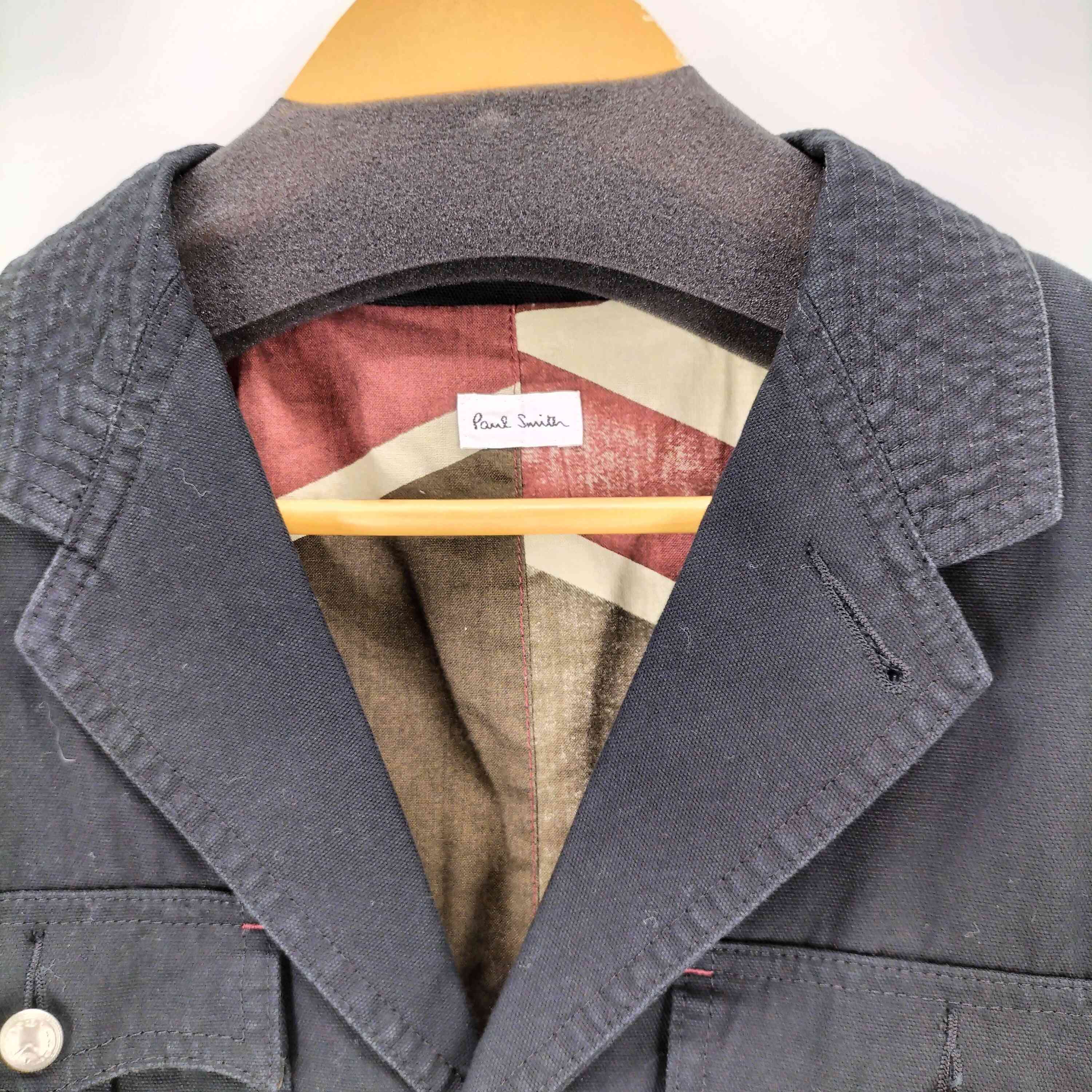 ポールスミス Paul Smith 裏地ユニオンジャック柄 トレンチコート