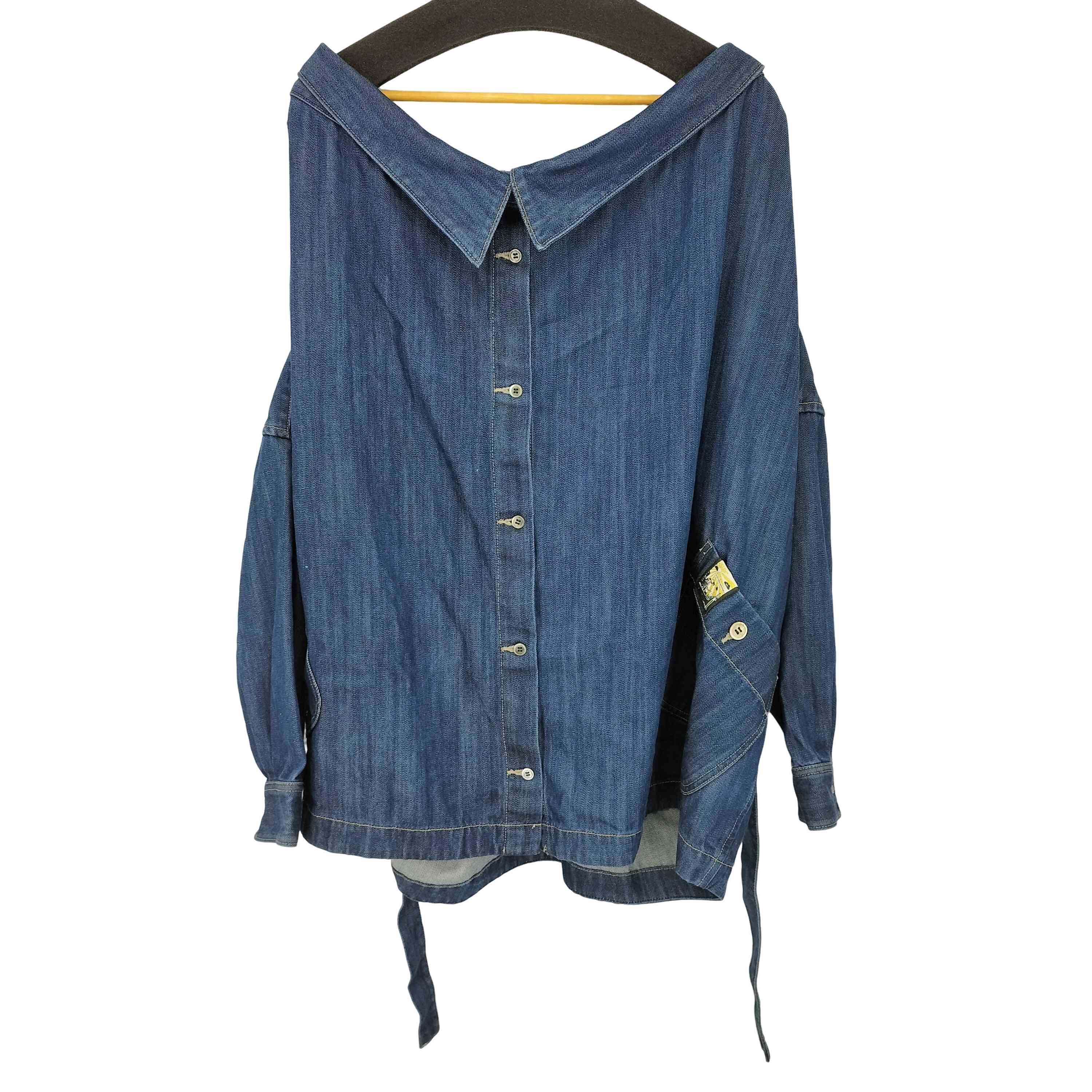 メルシーボークー レーヨンデニム mercibeaucoup, × Lee デニムサロペット