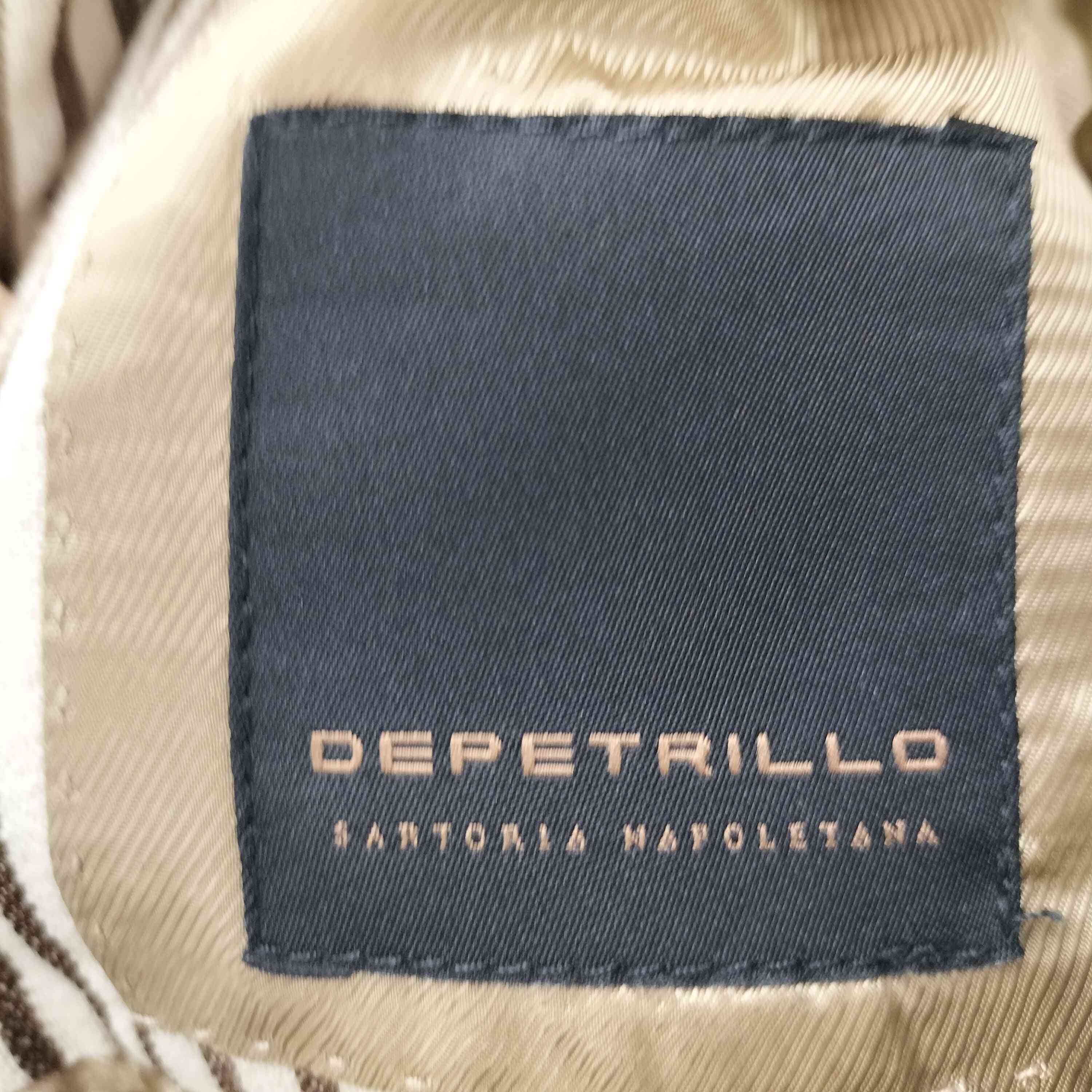 DEPETRILLO イタリア製 sarti in napoli ストライプテーラード