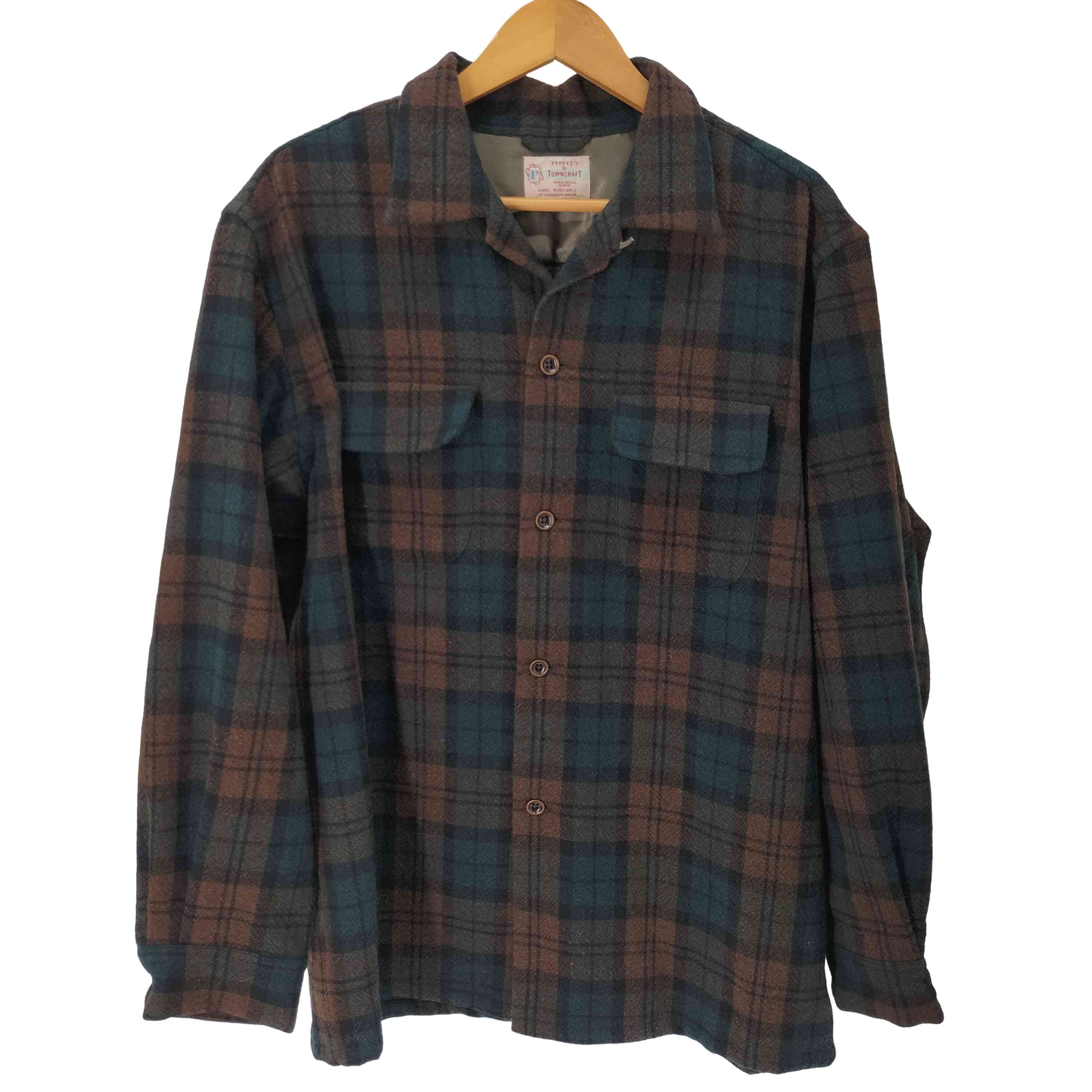 タウンクラフト TOWNCRAFT 別注 パッチワークキルティング ミリタリー