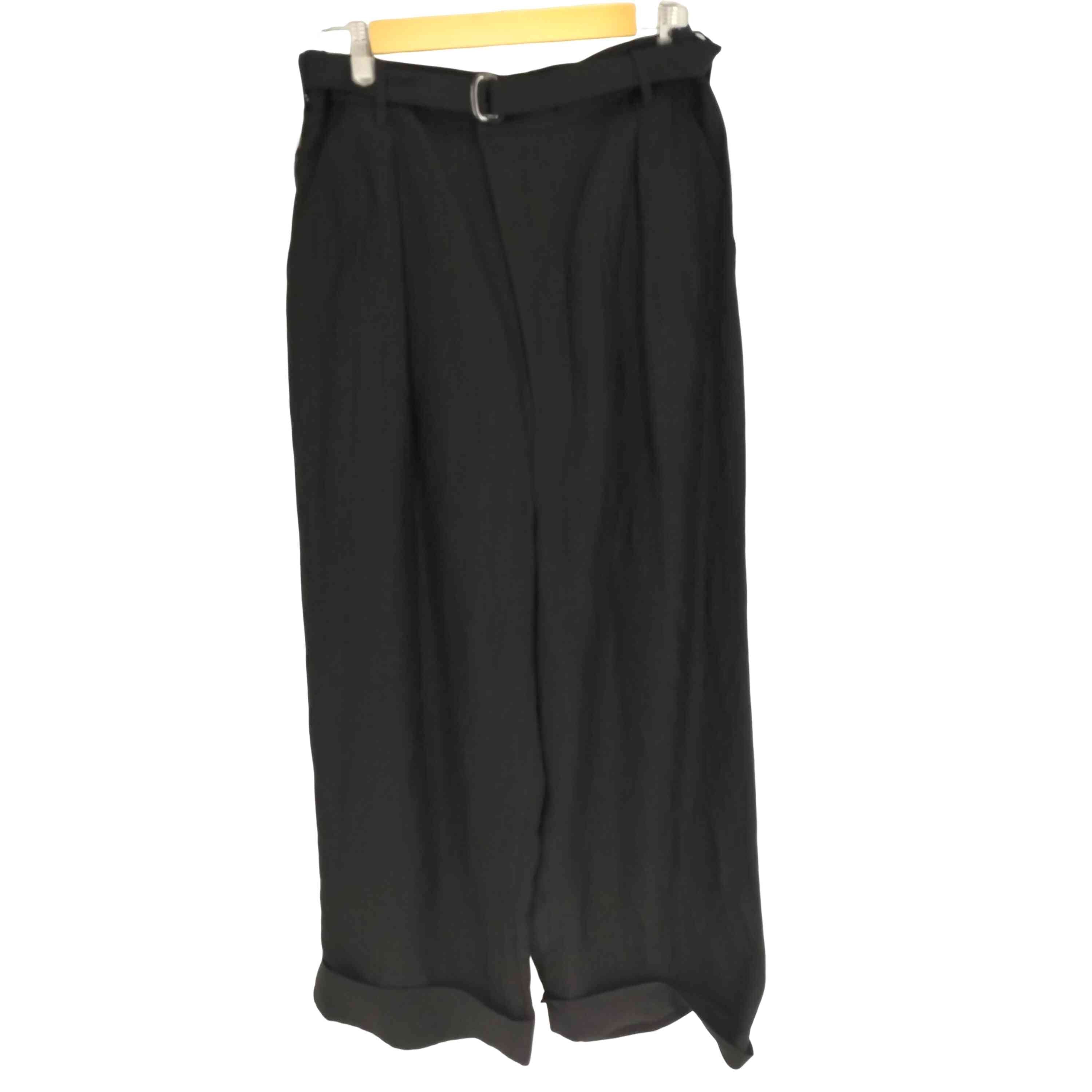 REGULATION Yohji Yamamoto(レギュレーションヨウジヤマモト) 25SS TA/PE CREPE DE CHINE R-SUSPENDER PANTS クレープデシン R サスペンダー パンツ 【中古】【ブランド古着バズストア】 レギュレーションヨウジヤマモト REGULATION Yohji Yamamoto 25SS TA