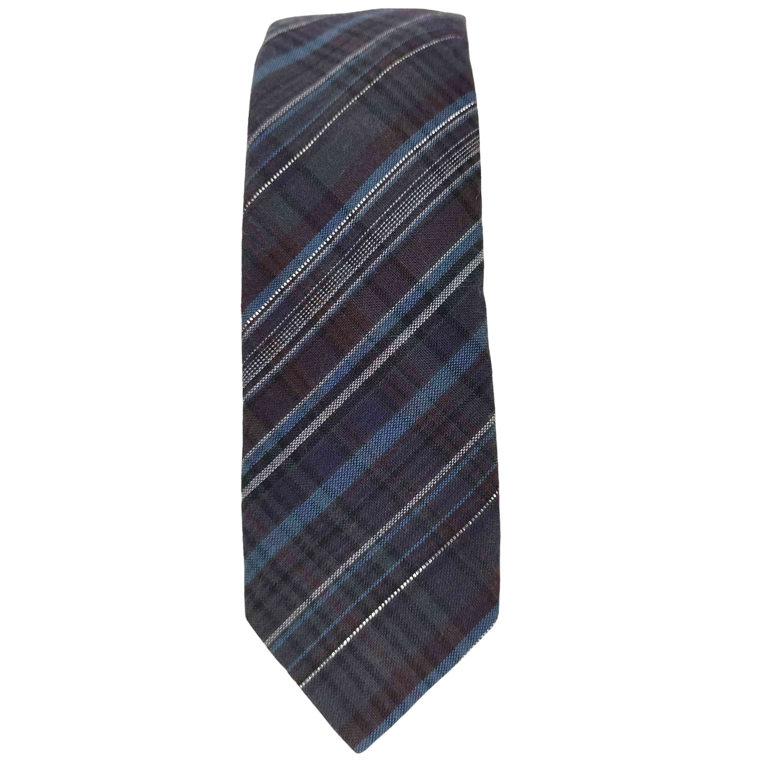 ラッドミュージシャン LAD MUSICIAN ラメストライプナローネクタイ