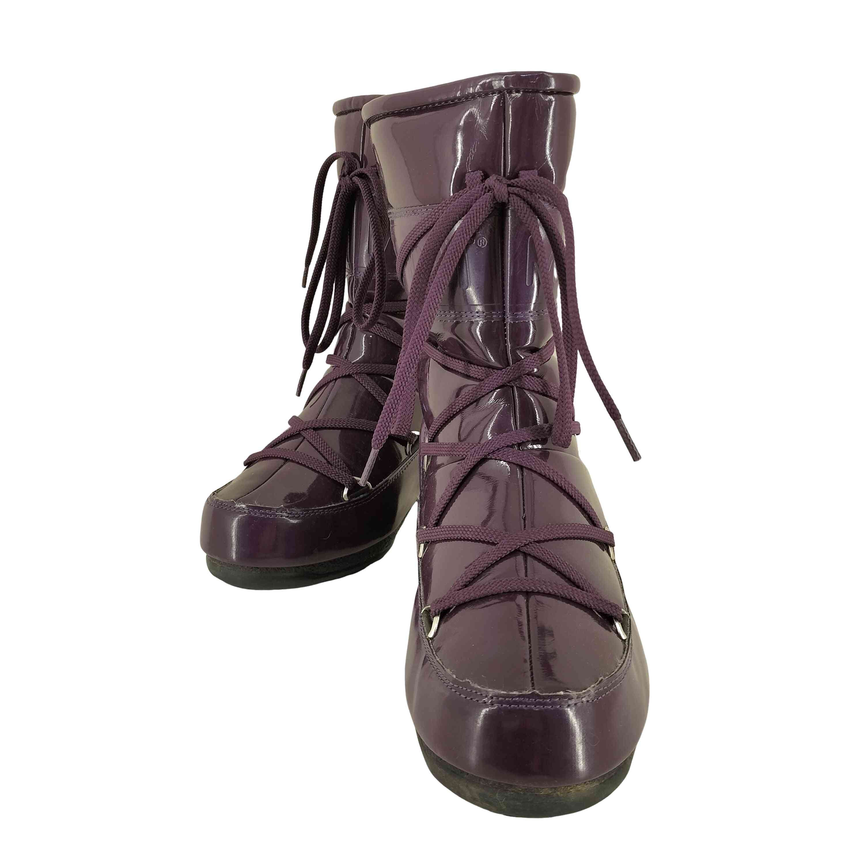 USED古着(ユーズドフルギ) {{MOON BOOT}} エナメルブーツ レディース  37【中古】【ブランド古着バズストア】 MOON BOOT エナメルブーツ レディース 37 – ブランド古着買取販売