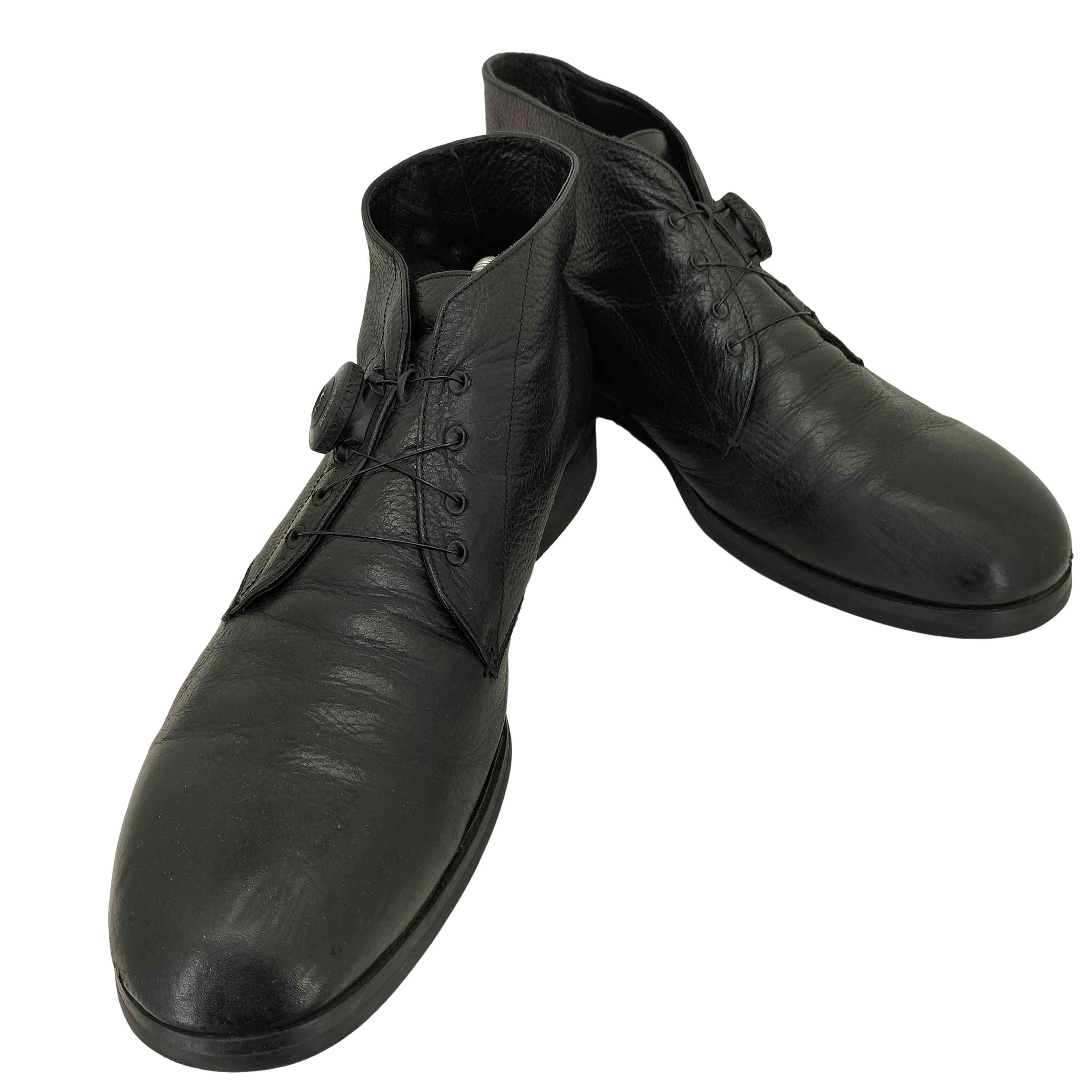 USED古着(ユーズドフルギ) {{spectusshoeco}}SMOOTHER ワイヤーレース レザーチャッカブーツ メンズ  28cm【中古】【ブランド古着バズストア】 spectusshoeco SMOOTHER ワイヤーレース レザーチャッカブーツ メンズ