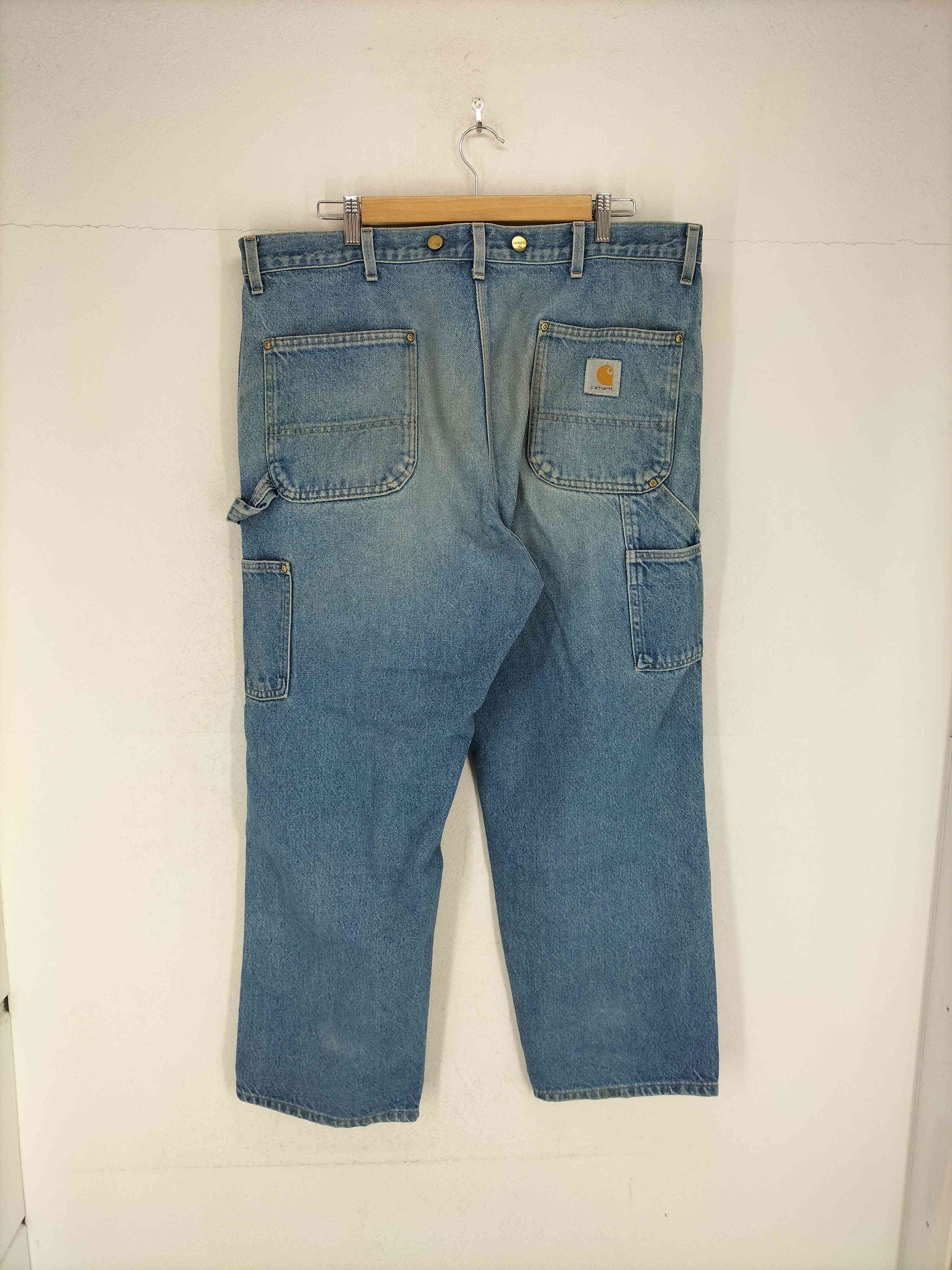 カーハート Carhartt サスペンダーボタン ダブルニーデニムペインター