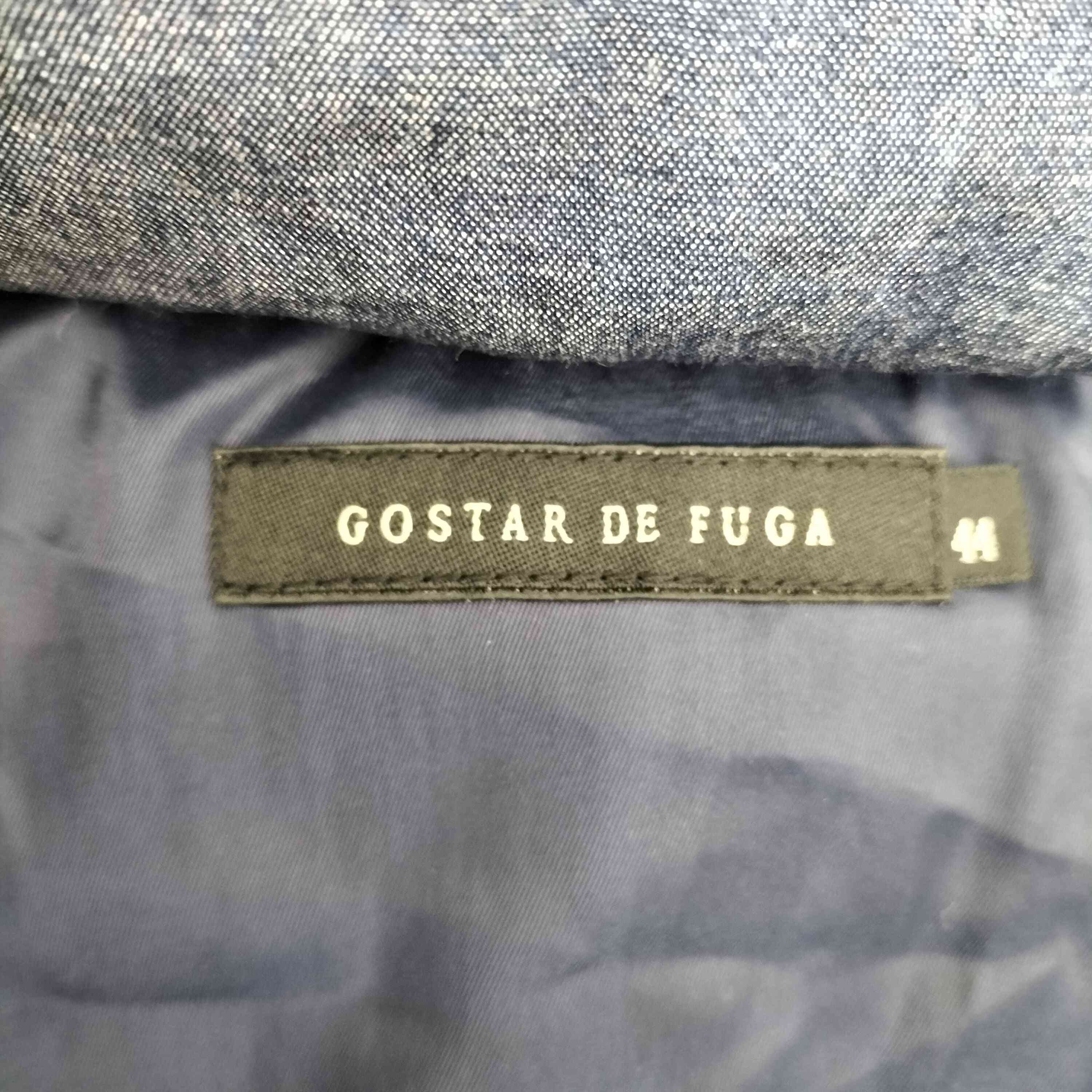 ゴスタールジフーガ GOSTAR DE FUGA インディゴ染 ストレッチデニム 