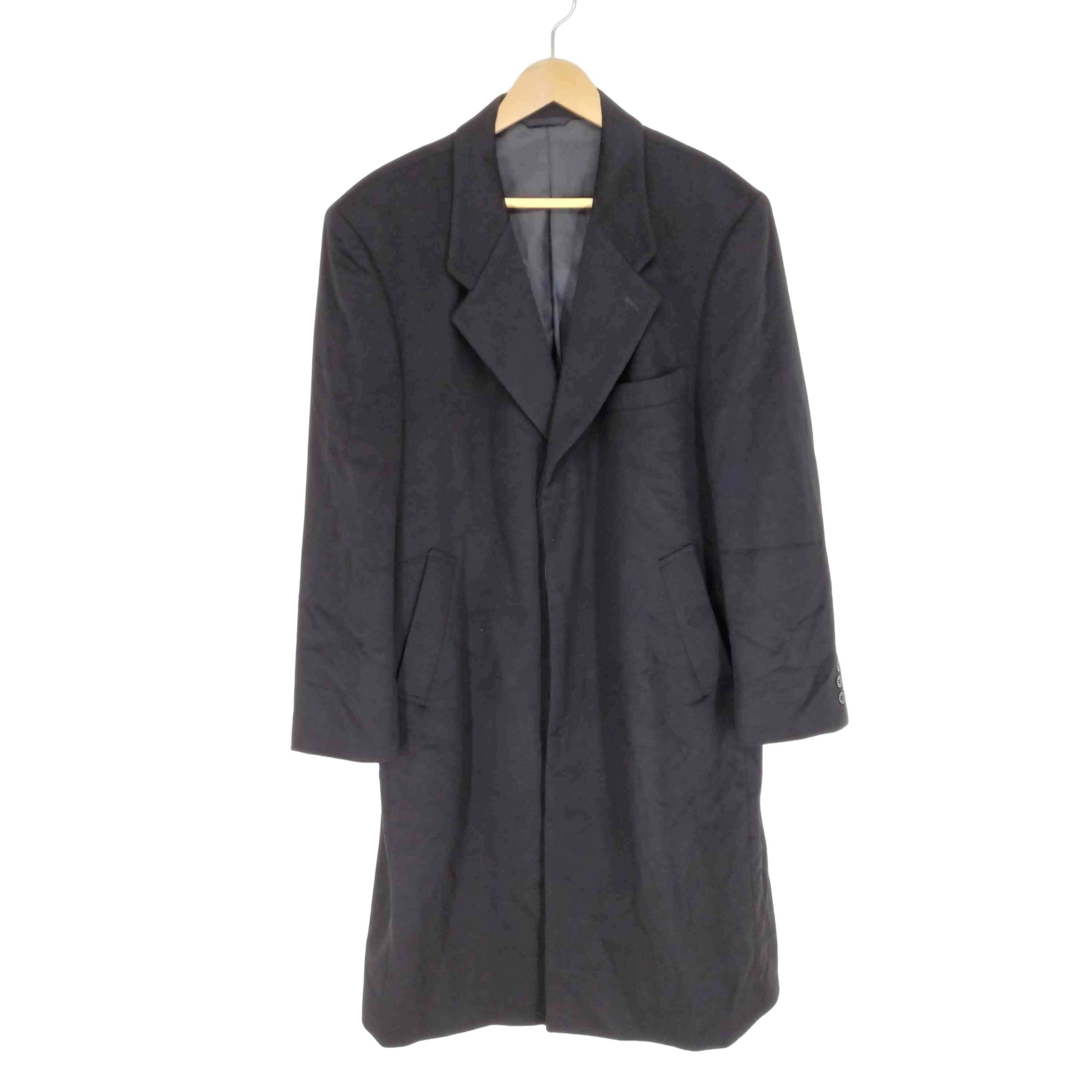 ユーズドフルギ USED古着 カシミヤ100ステンカラーコート レディース  