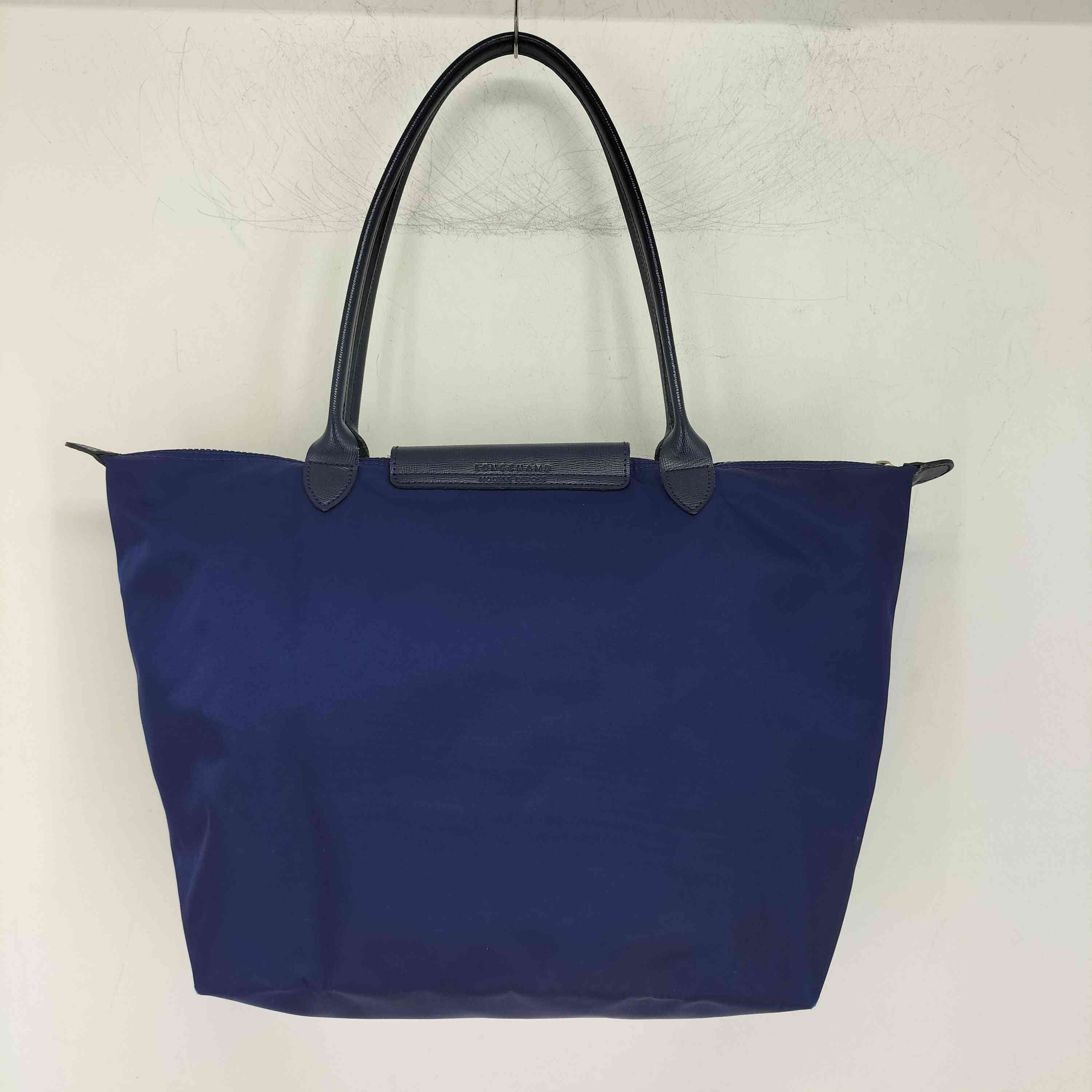 ロンシャン LONGCHAMP ル・プリアージュネオ ネイビー ナイロン レザー 
