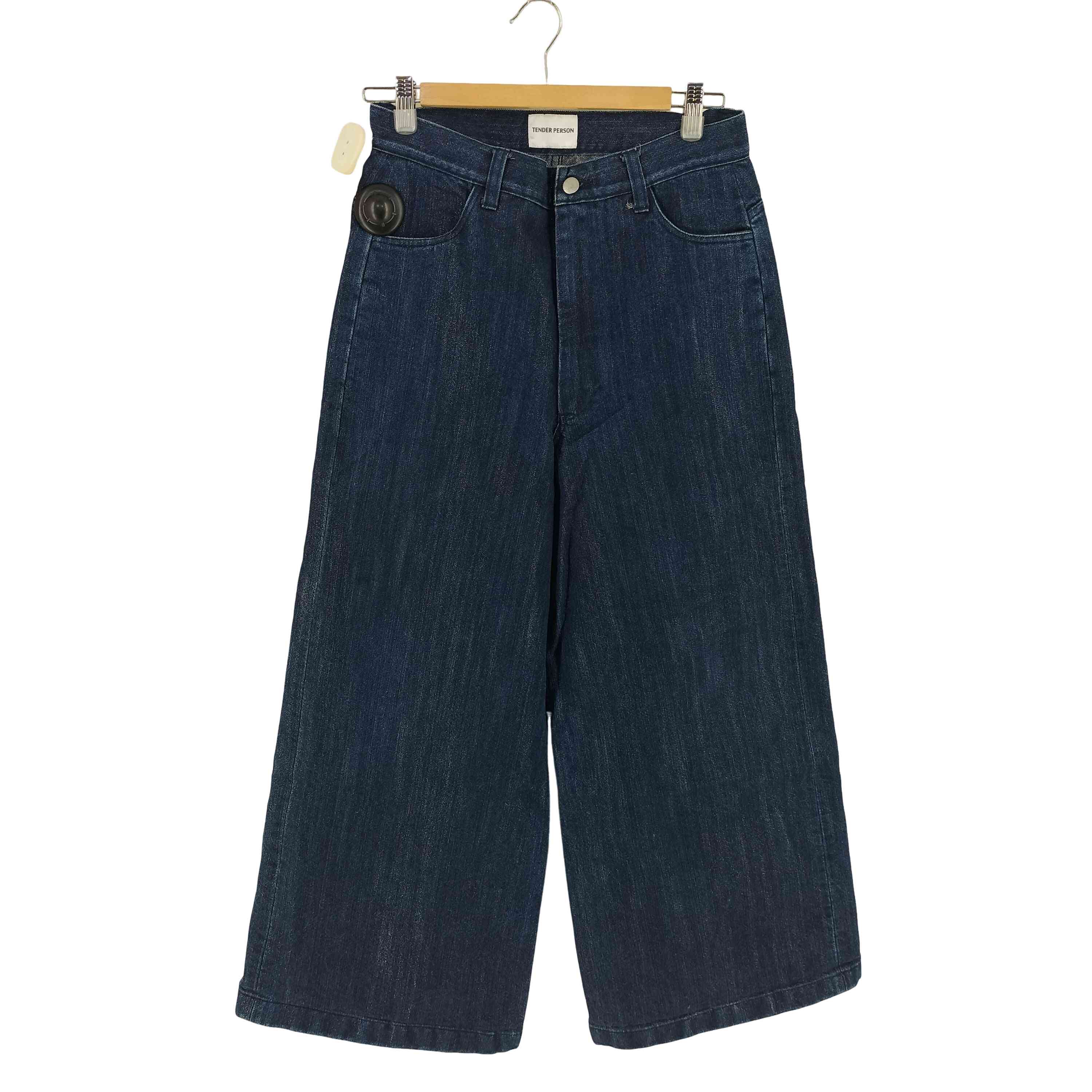 テンダーパーソン TENDER PERSON ラメ入り デニム バギー パンツ テンダーパーソン TENDER PERSON ラメ入り デニム バギー パンツ