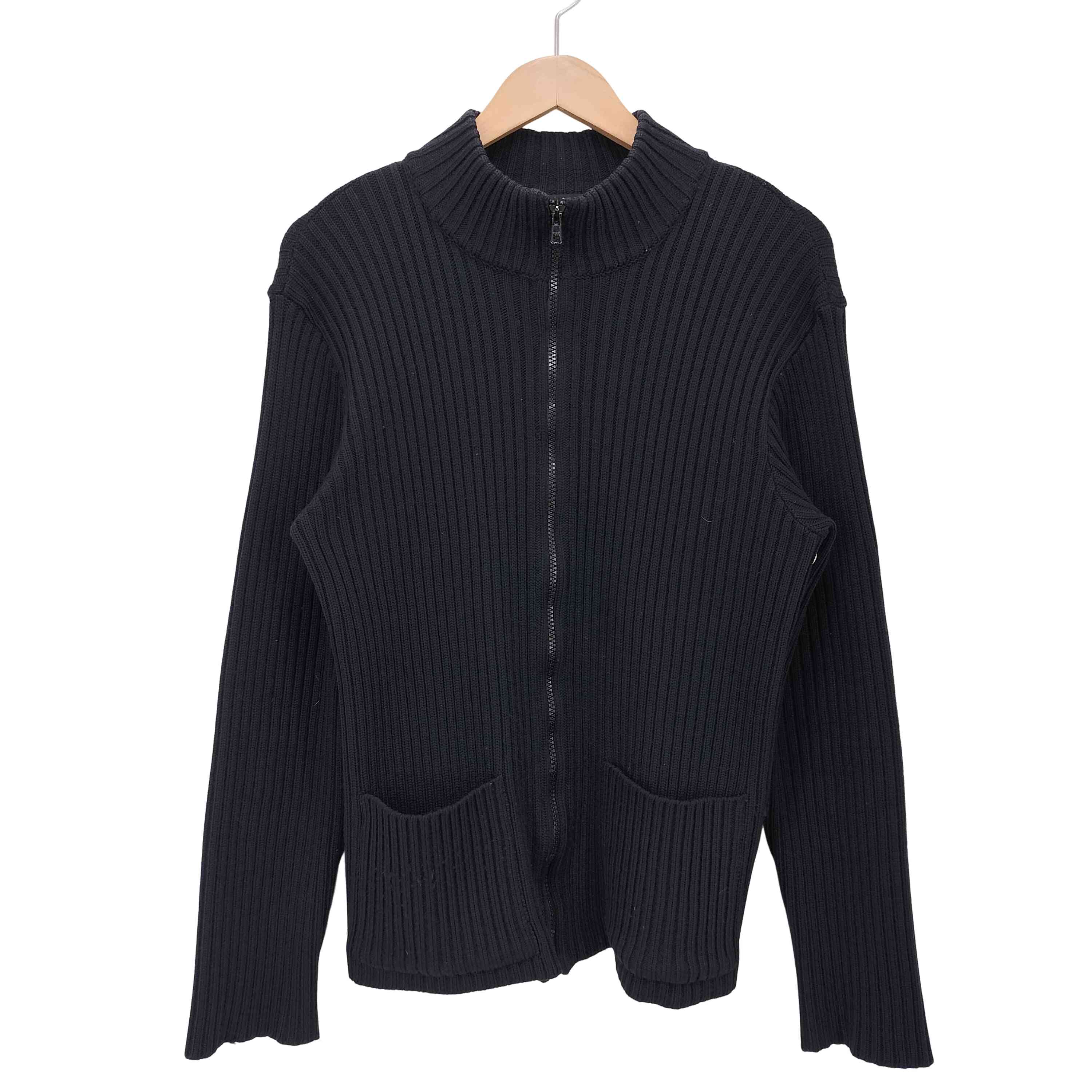 M*e様 90s 00s ヴィンテージ agnes b. homme セーター アニエスベーオム Agnes b.homme 90S MADE IN FRANCE コットンジップ