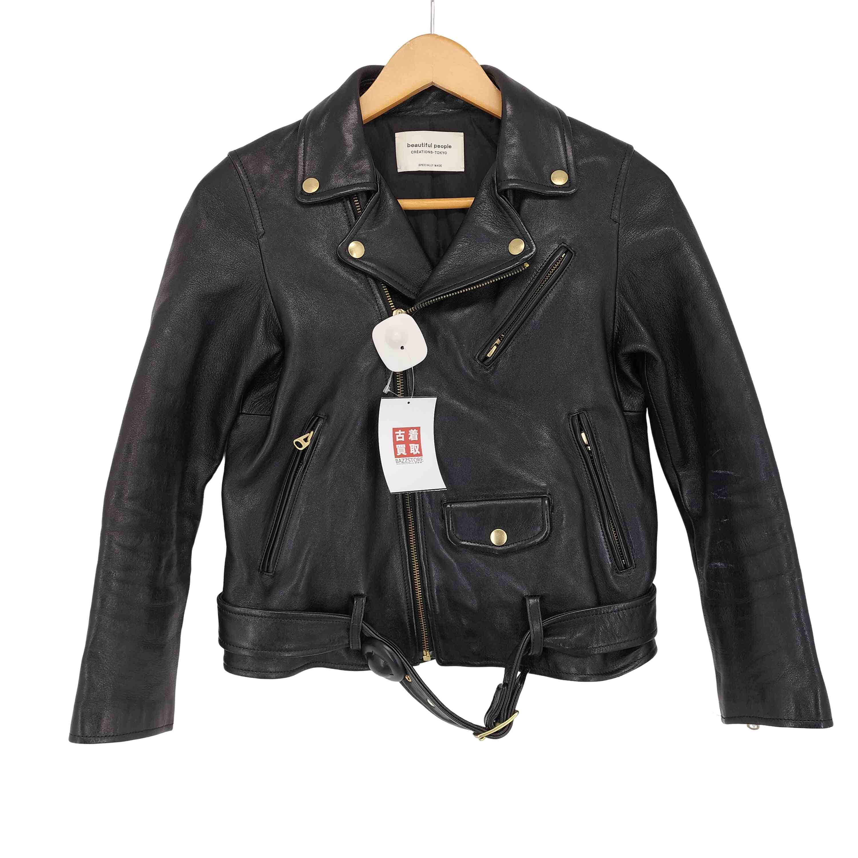 ビューティフルピープル beautiful people ラムレザー ダブル