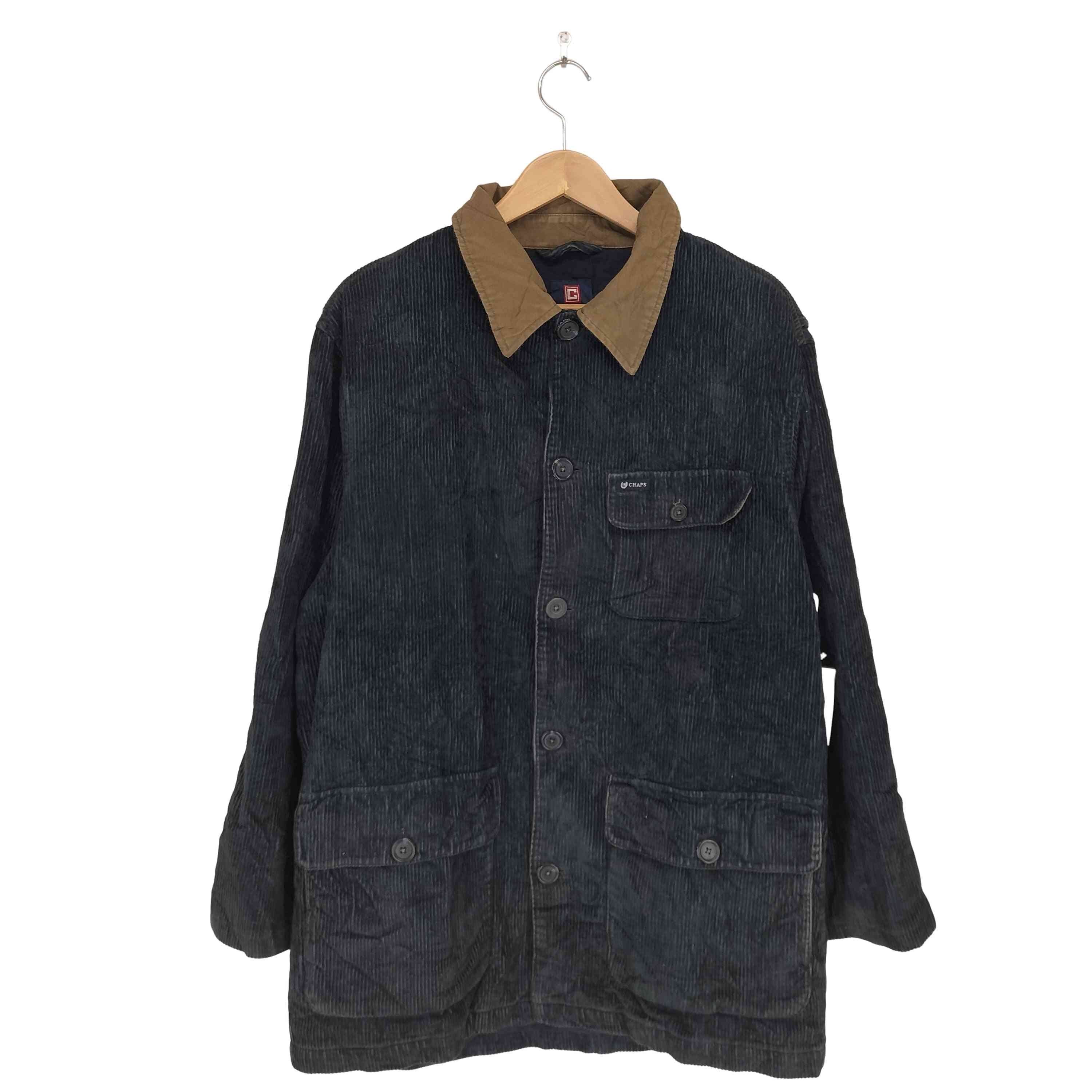 チャップスラルフローレン CHAPS RALPH LAUREN 90S 襟切替コーデュロイ