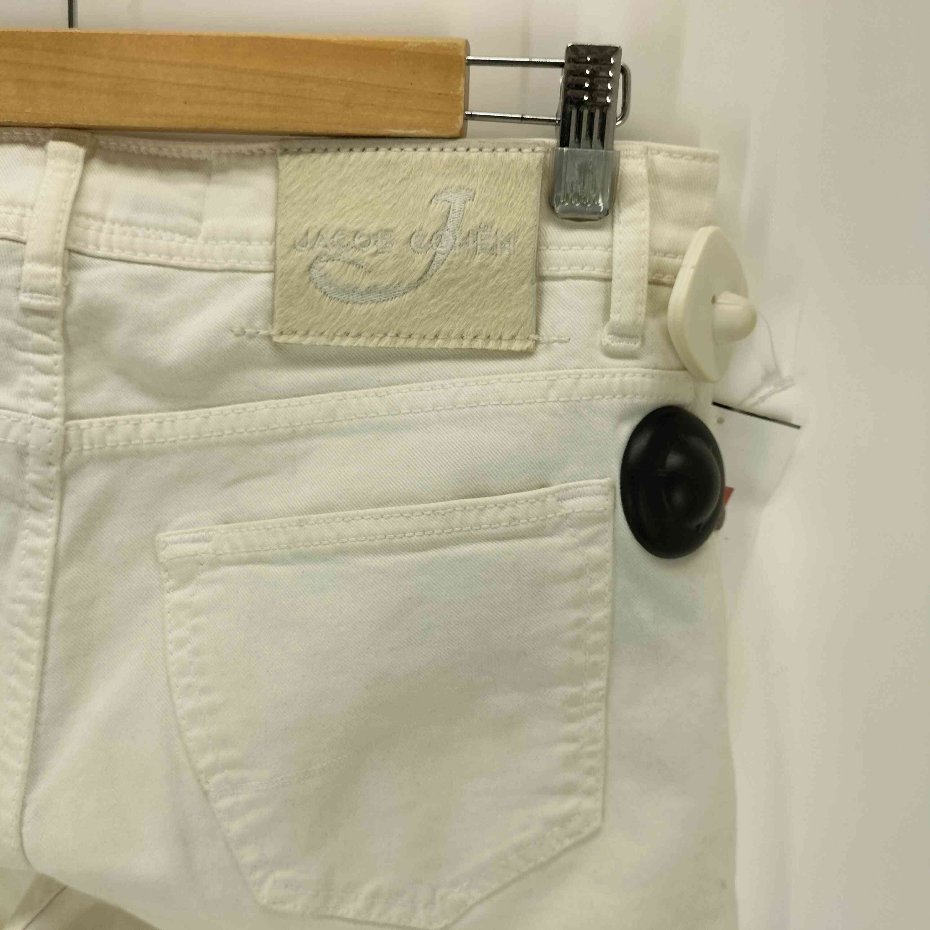 ヤコブコーエン JACOB COHEN 622ボタンフライ ホワイトデニム メンズ