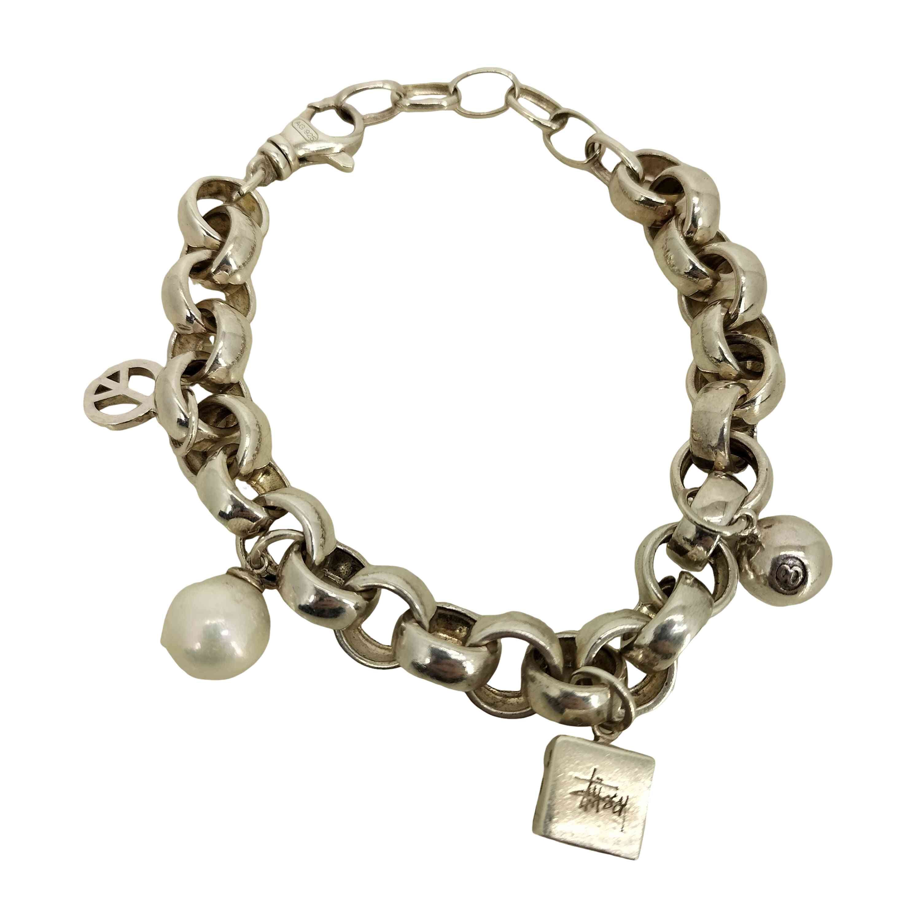 STUSSY Icon Charm Bracelet ブレスレット STUSSY Icon Charm Jewelry