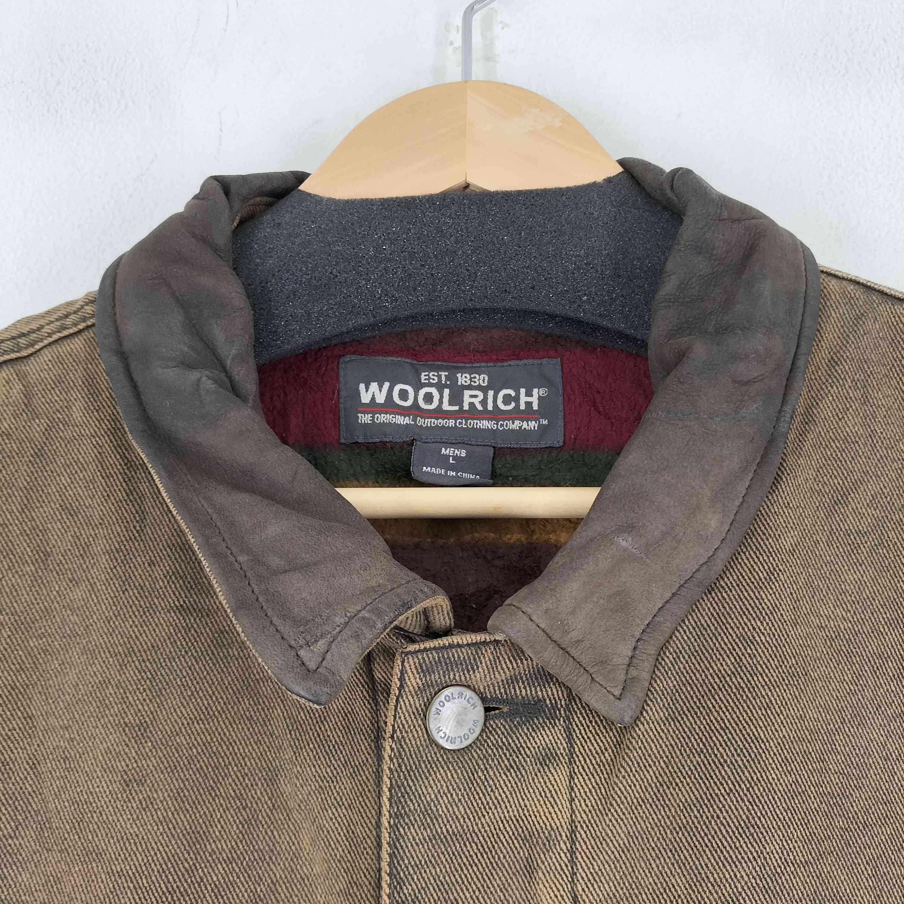 ウールリッチ WOOLRICH 90S 裏地ブランケット デニムトラッカー
